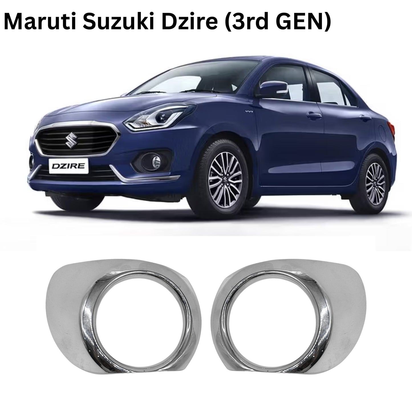 
                  
                    KMH Fog Light Cover Chrome for Maruti Suzuki SCross (1st GEN, Set of 2Pcs)
                  
                