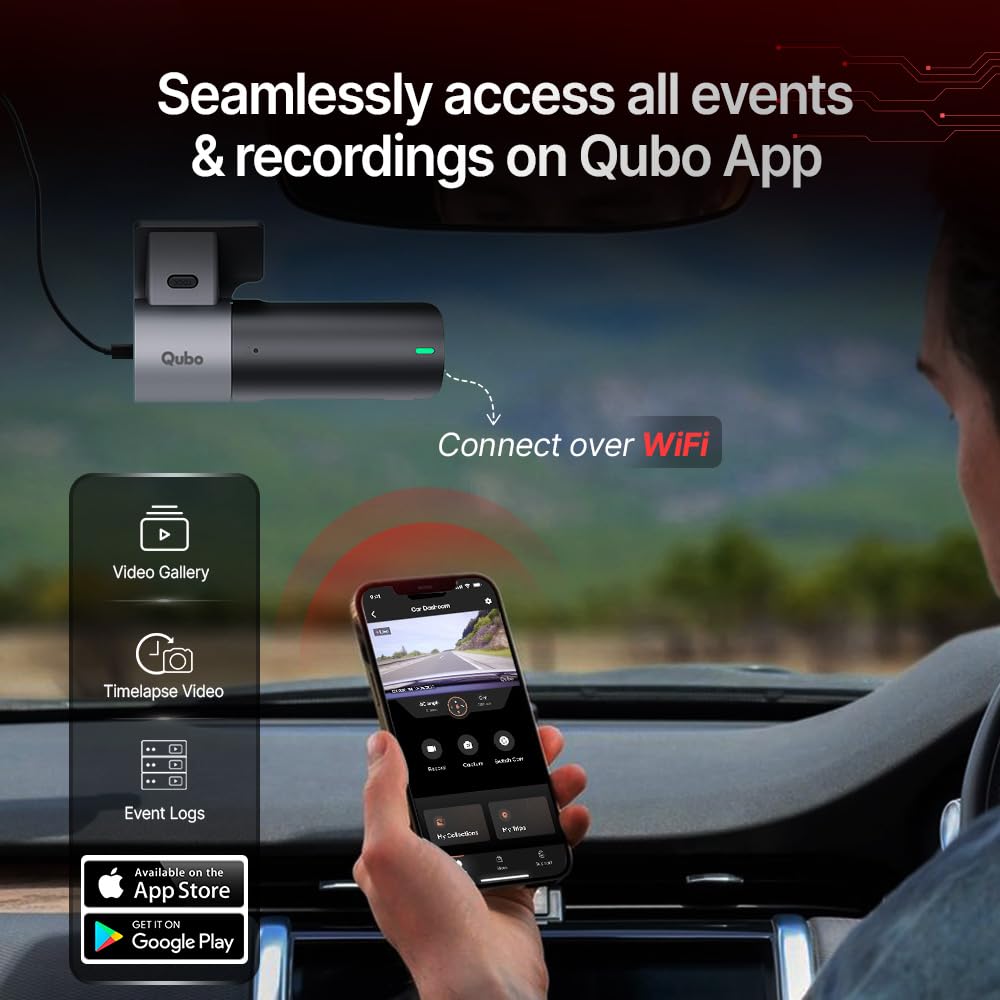 
                  
                    Qubo Smart Dashcam Pro 2K-HCA07
                  
                