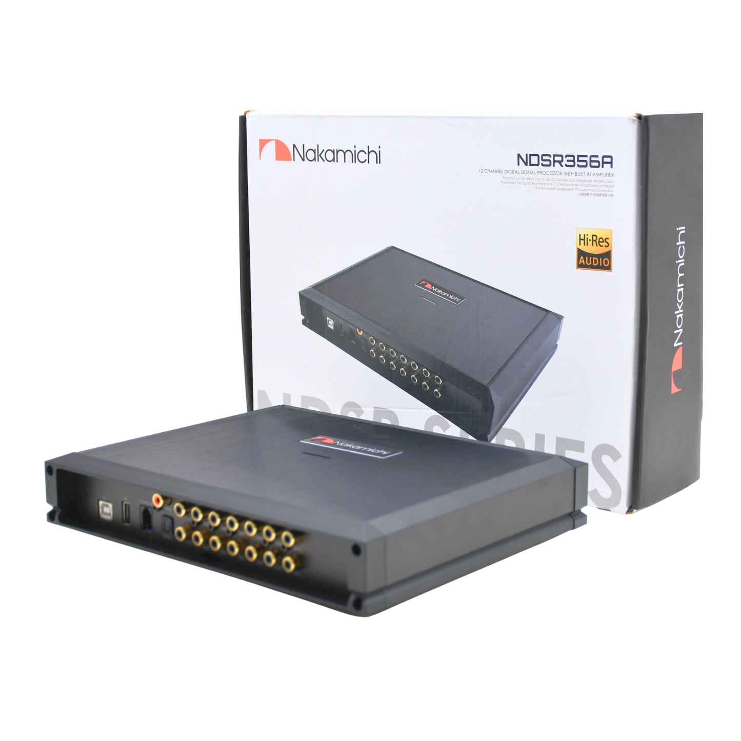 
                  
                    NAKAMICHI NDSR356A 12-Channel Digital Signal Processor With Built-In Amplifier
                  
                