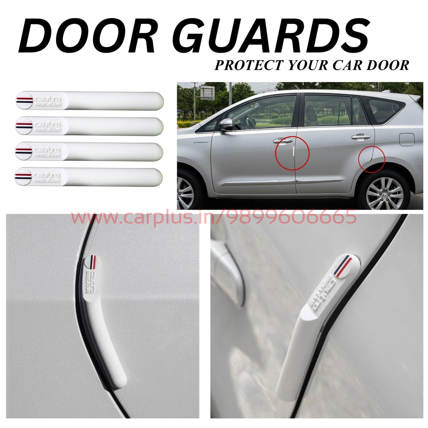 
                  
                    Door Guards for Toyota Hycross-DOOR GUARDS-CARPLUS-White-CARPIN D1-CARPLUS
                  
                