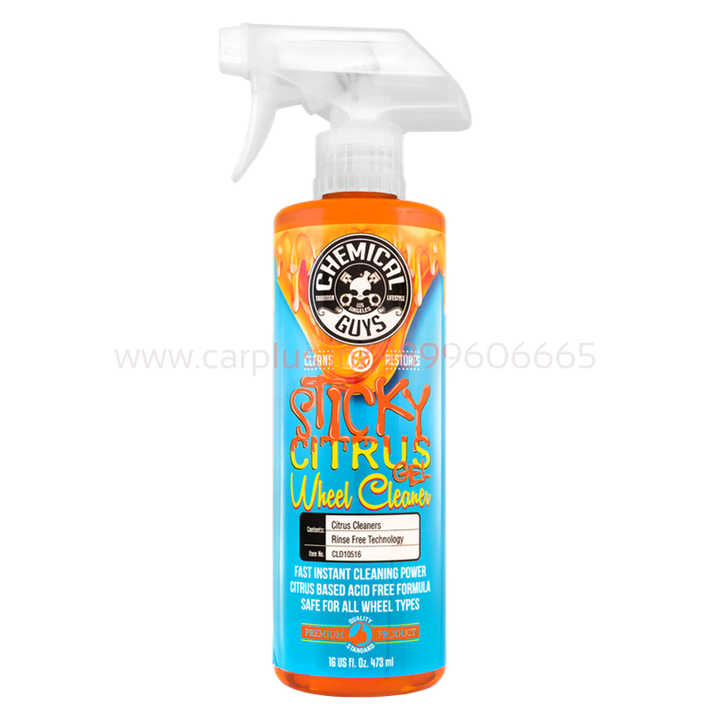 Chemical Guys CLD10516 STICKY CITRUS WHEEL CLEANER GEL (473ml)-CAR WASH-CHEMICAL GUYS-CARPLUS