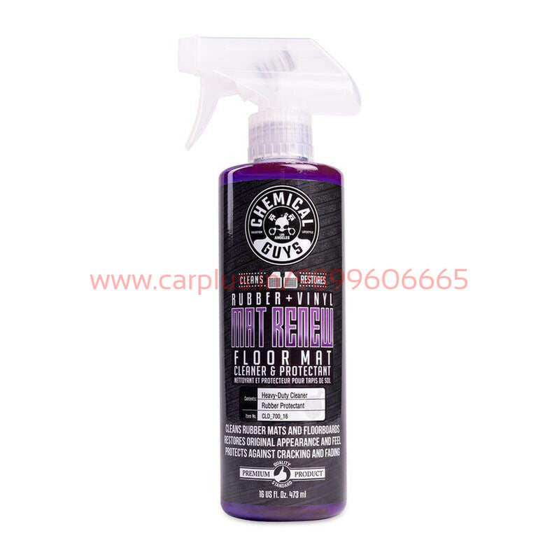 
                  
                    Chemical Guys CLD_700_16 MAT RENEW RUBBER & VINYL FLOOR MAT CLEANER AND PROTECTANT(473ml)-CAR WASH-CHEMICAL GUYS-CARPLUS
                  
                