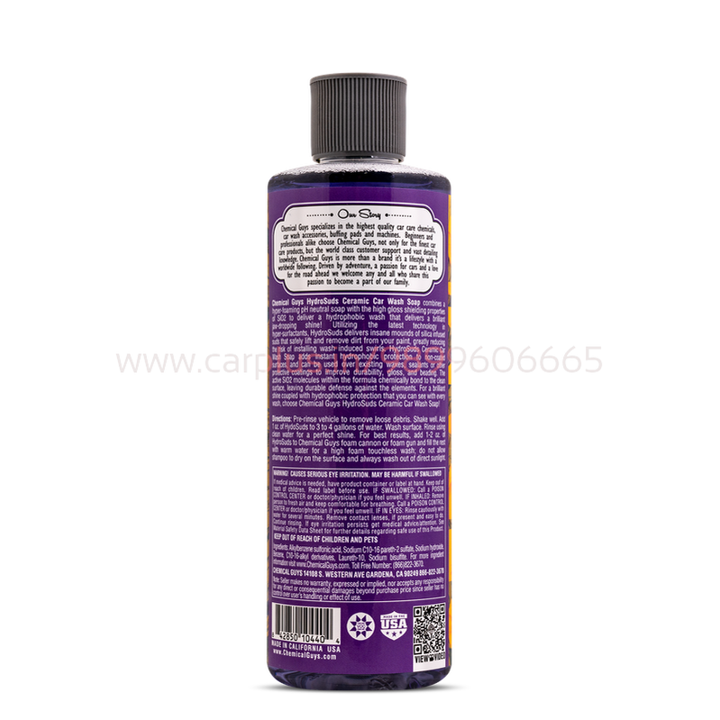 
                  
                    Chemical Guys CWS21216 HYDROSUDS HIGH-GLOSS HYPER FOAMING CERAMIC Protection(473ml)-CAR SHAMPOO-CHEMICAL GUYS-CARPLUS
                  
                