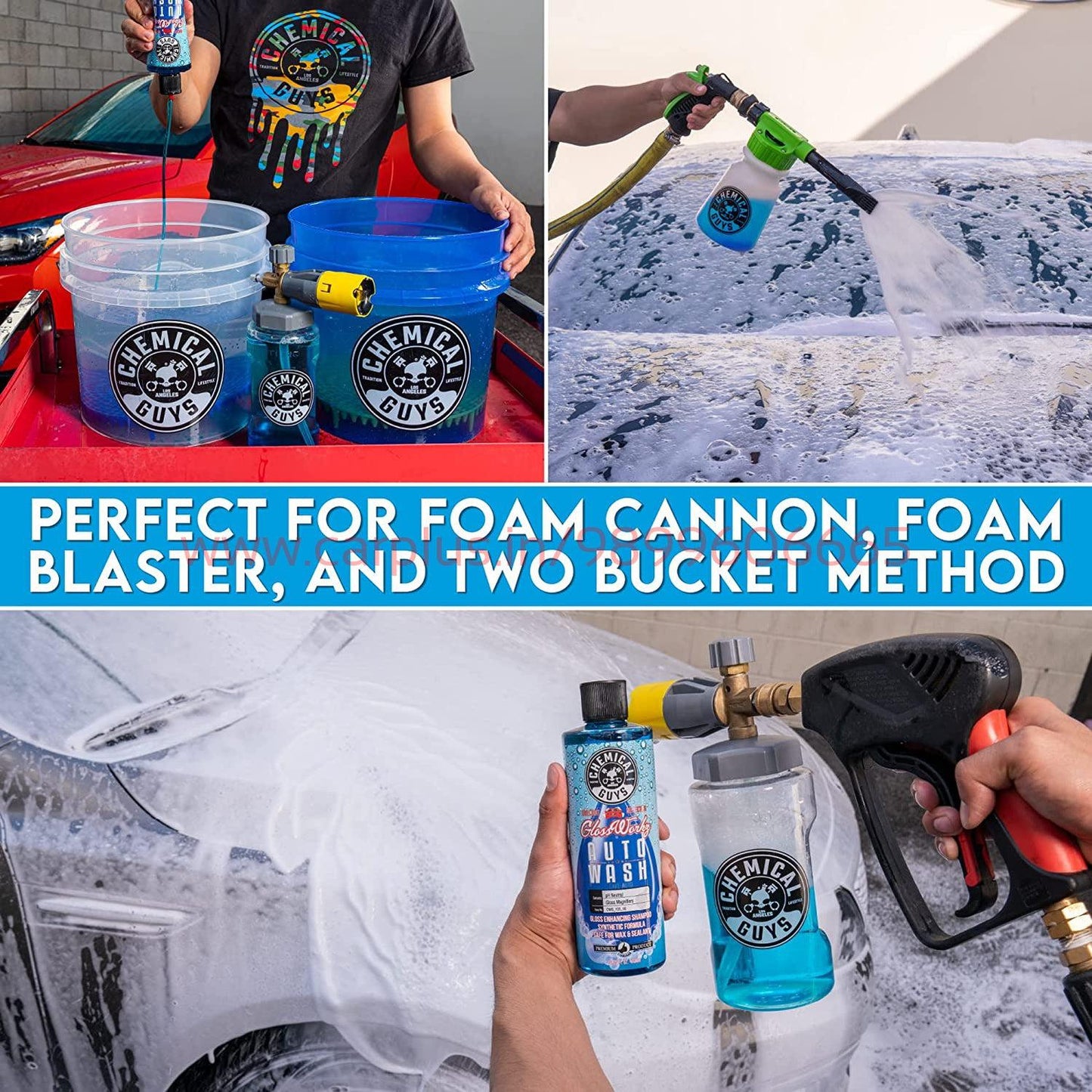 
                  
                    Chemical Guys CWS_133_16 GLOSSWORKZ GLOSS-ENHANCING AUTO WASH Cleanser (473 ml)-CAR SHAMPOO-CHEMICAL GUYS-CARPLUS
                  
                