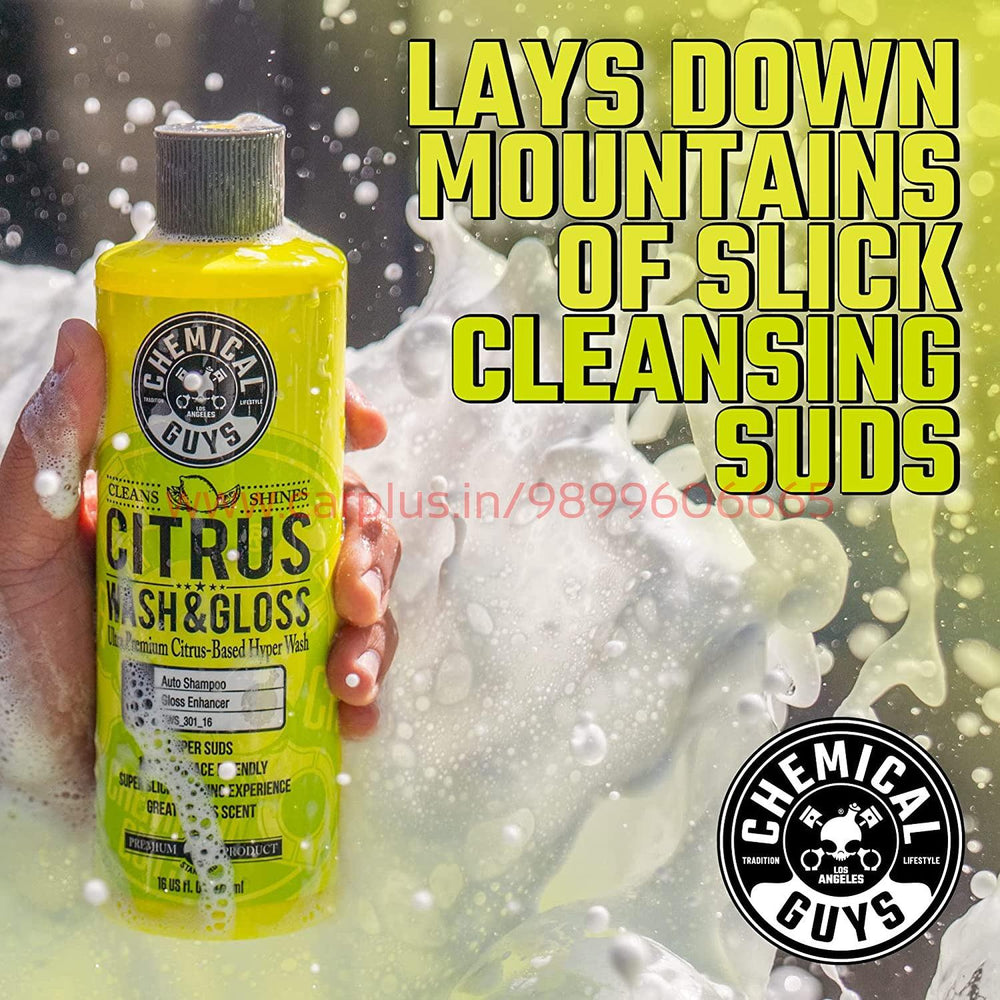 
                  
                    Chemical Guys CWS_301_16 Citrus Wash & Gloss Concentrated Car Wash (473 ml)-CAR WASH-CHEMICAL GUYS-CARPLUS
                  
                