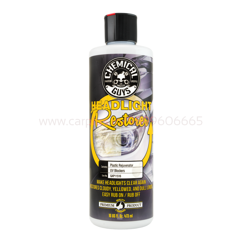 Chemical Guys GAP11516 HEADLIGHT LENS RESTORER AND PROTECTANT(473ml)-CAR WASH-CHEMICAL GUYS-CARPLUS