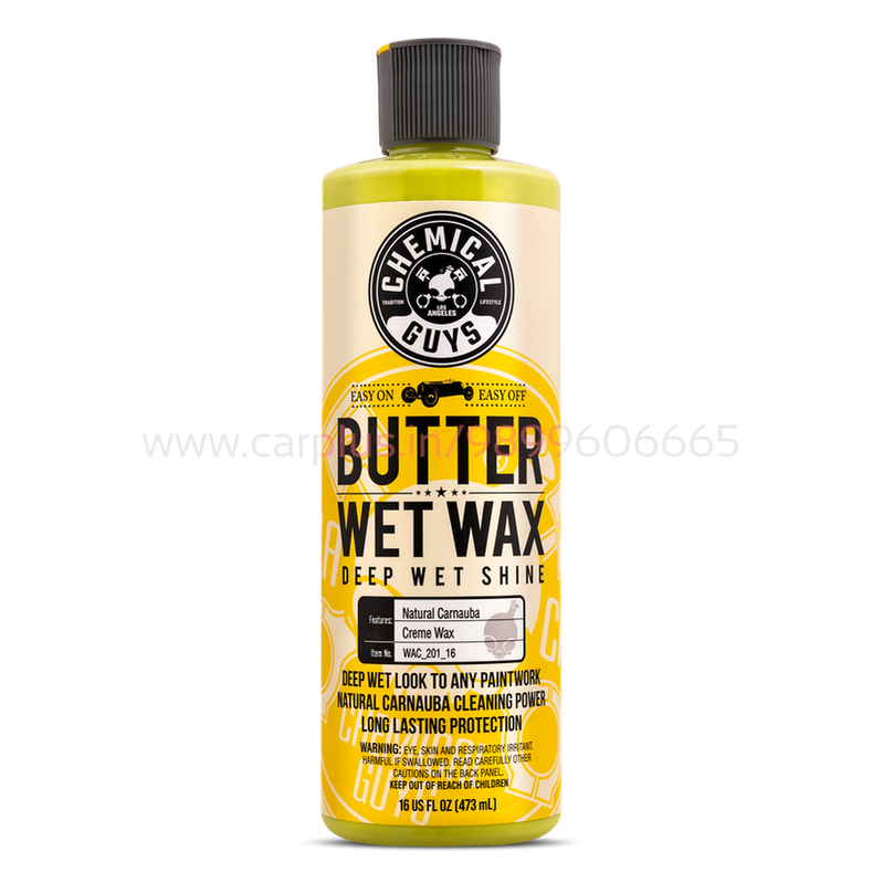 Chemical Guys WAC_201_16 BUTTER WET WAX WARM & DEEP CARNAUBA SHINE(473ml)-CAR WASH-CHEMICAL GUYS-CARPLUS