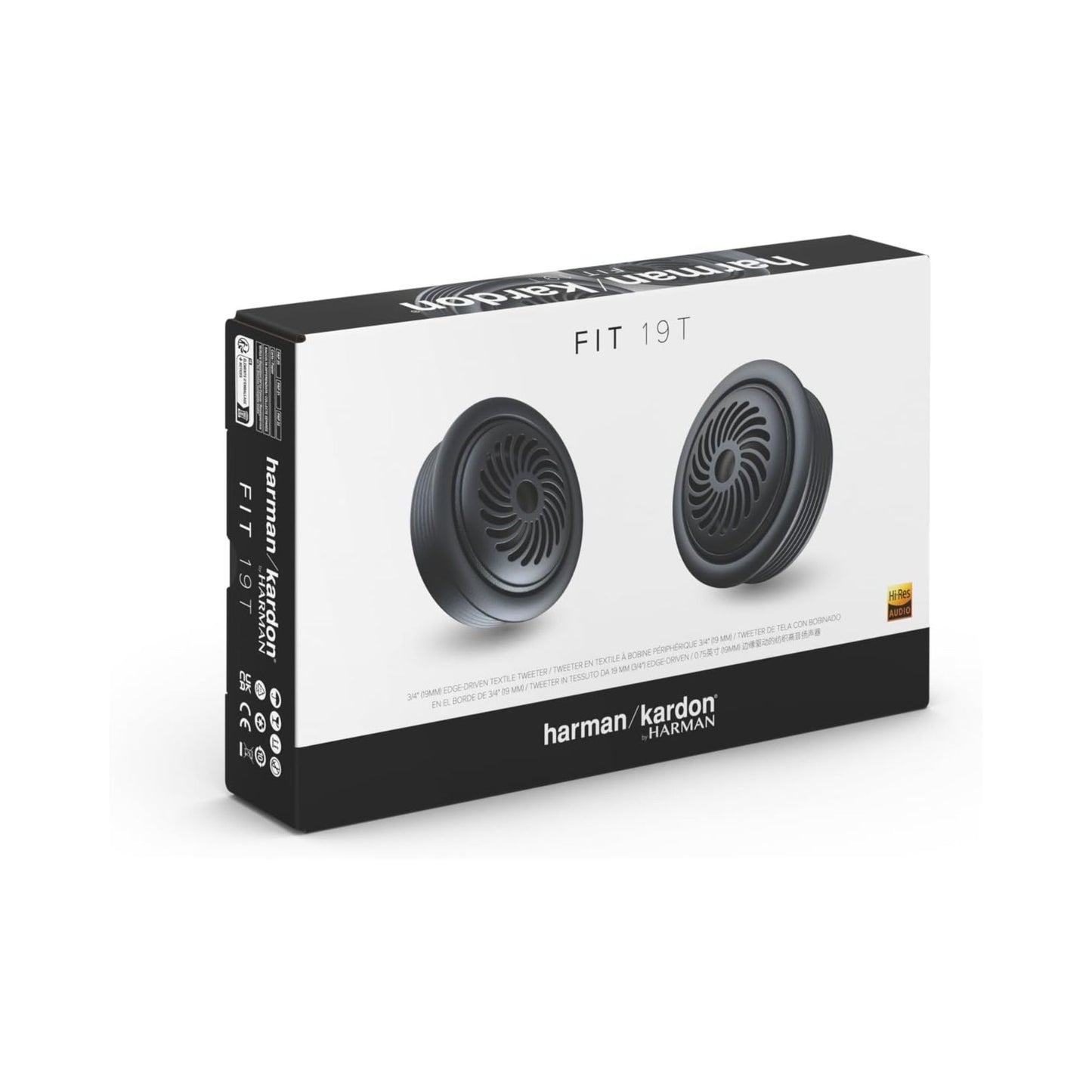 
                  
                    HARMAN KARDON 3/4" Edge - Driven Textile Tweeter - FIT 19T
                  
                