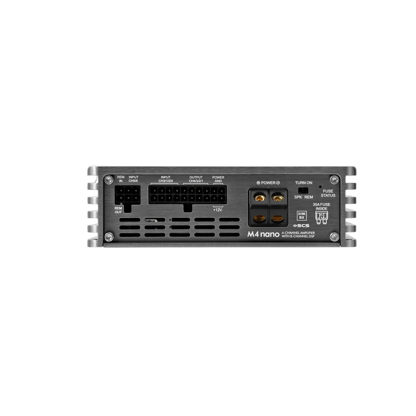 
                  
                    Musway 4-Channel Class D Amplifier with 8-Channel Compact DSP (M4NANO)
                  
                