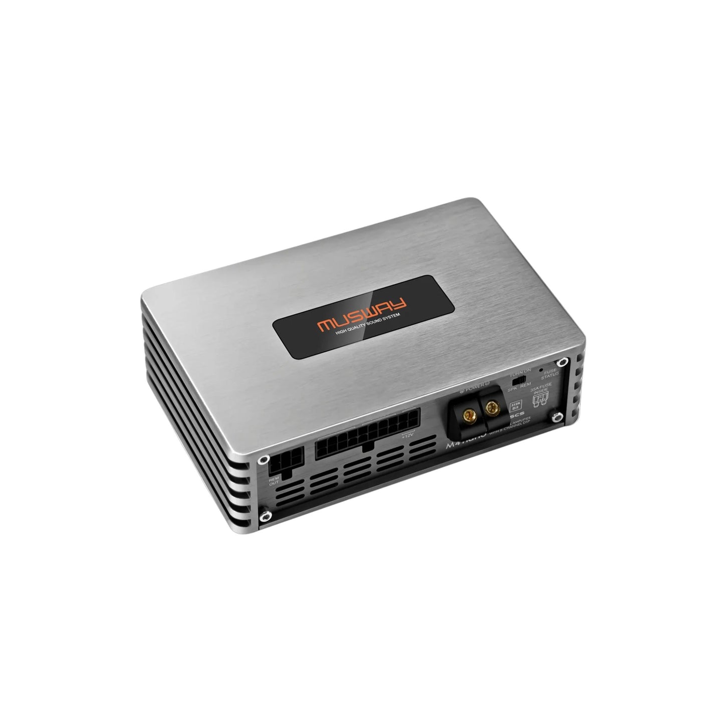 
                  
                    Musway 4-Channel Class D Amplifier with 8-Channel Compact DSP (M4NANO)
                  
                