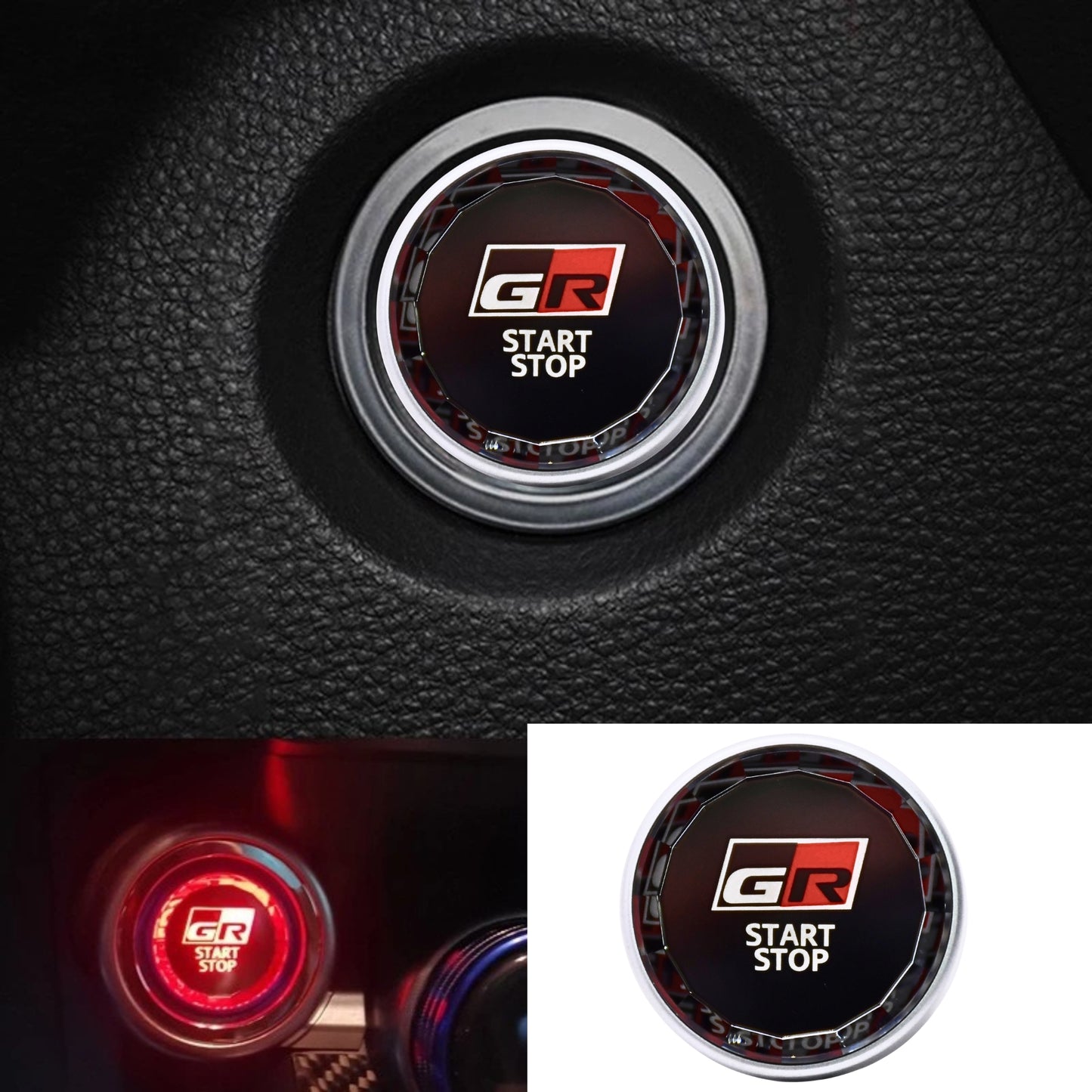 
                  
                    Crystal Push Start for Toyota Fortuner GR-PUSH START-RETRO-Crystal Black-CARPLUS
                  
                