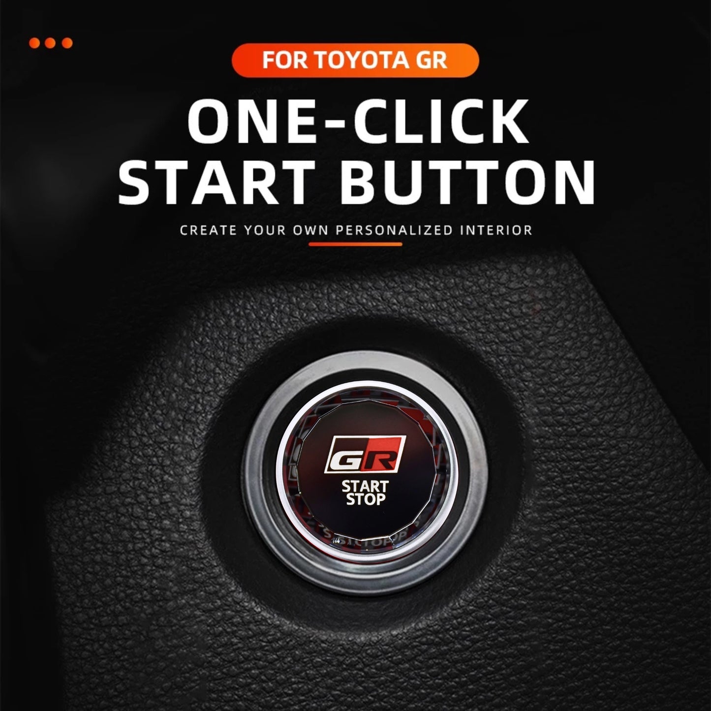 
                  
                    Crystal Push Start for Toyota Fortuner GR-PUSH START-RETRO-Crystal Black-CARPLUS
                  
                