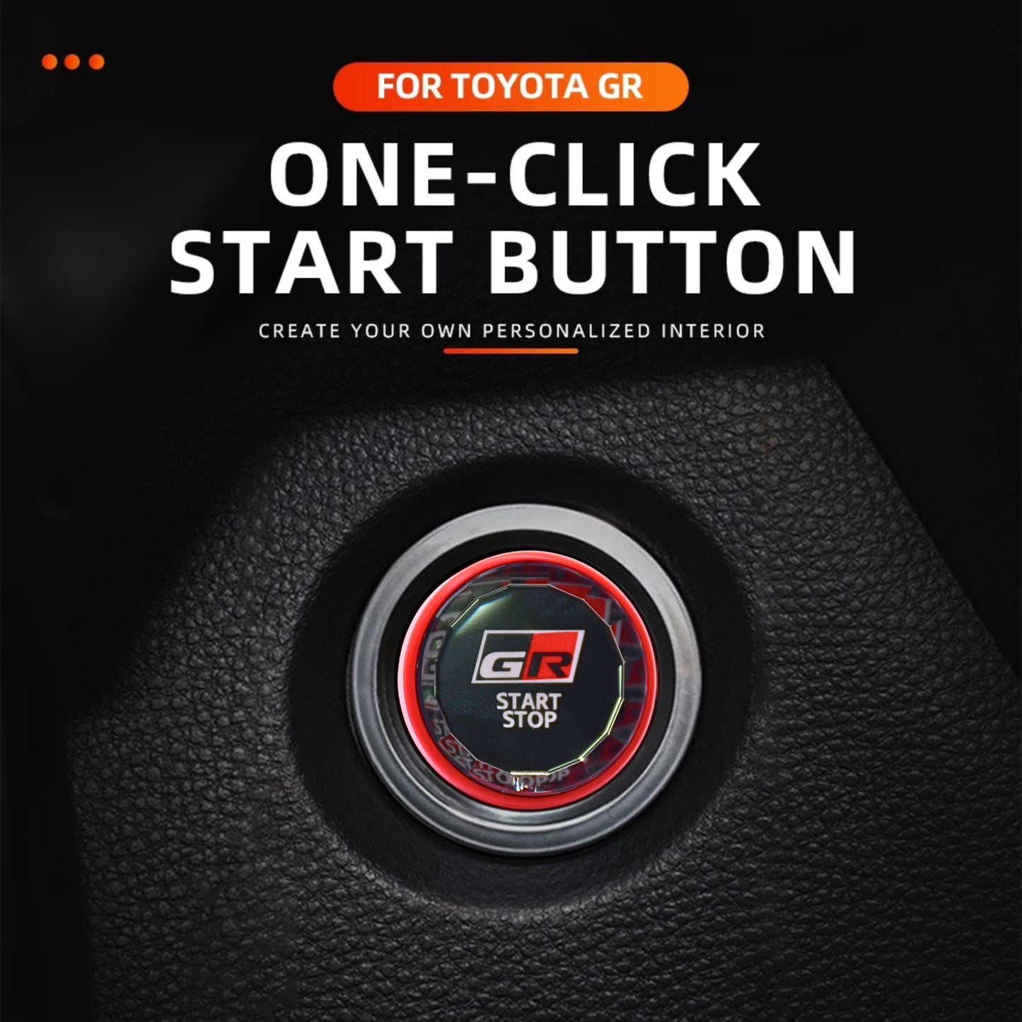
                  
                    Crystal Push Start for Toyota Fortuner GR-PUSH START-RETRO-Crystal Black-CARPLUS
                  
                