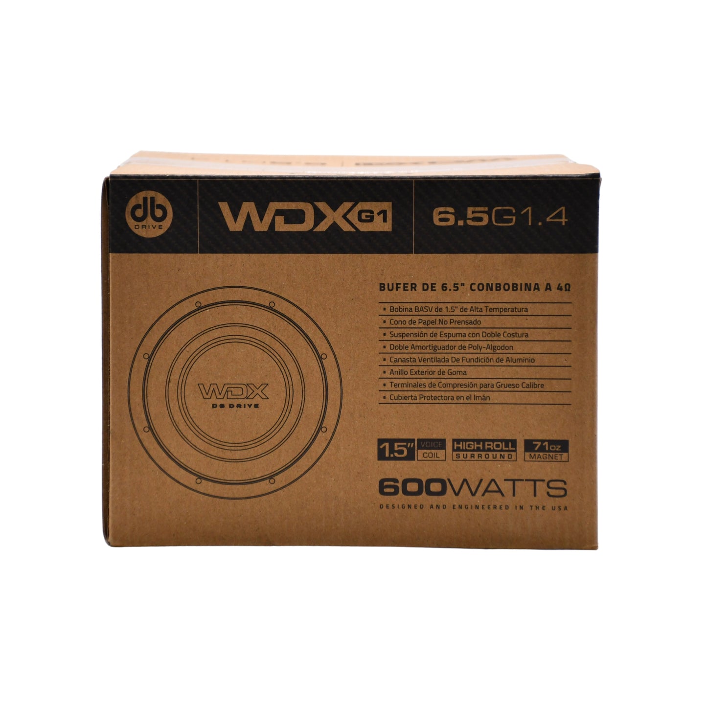 
                  
                    DB Drive 6.5" Subwoofer (WDX6.5 G1.4)-SUBWOOFERS-DB DRIVE-CARPLUS
                  
                