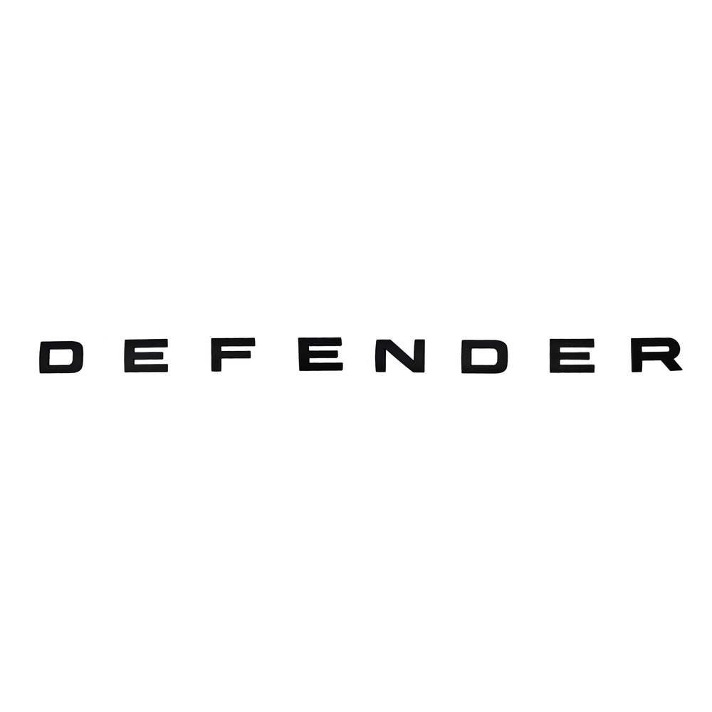 DEFENDER Emblem 3D Badge-BADGES-CARPLUS-Black-CARPLUS