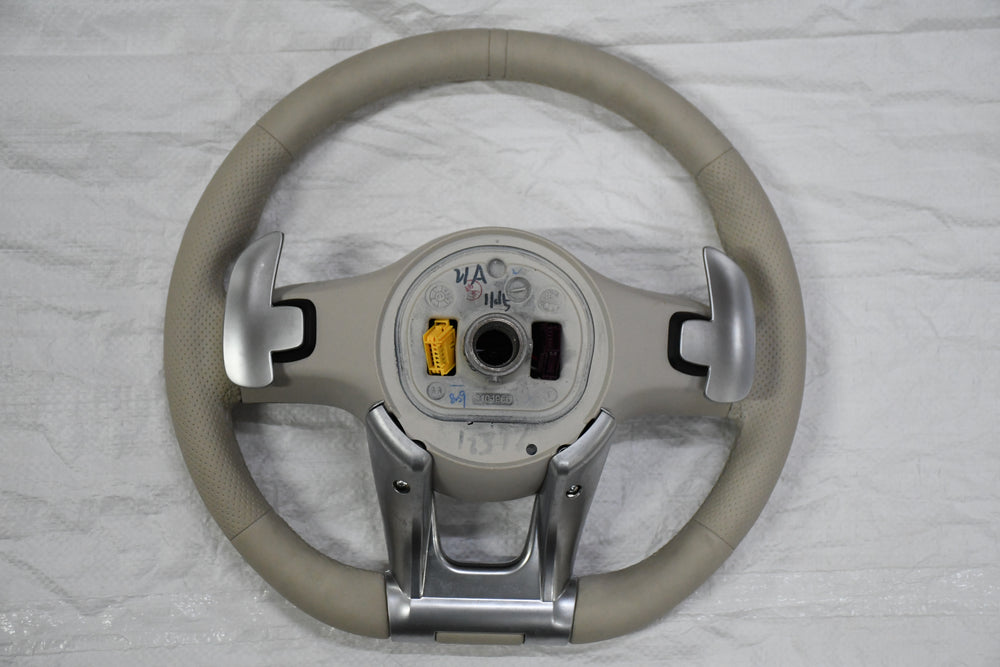 
                  
                    AMG Steering Wheel for Mercedes Beige, E class W212 2009-2015 , E Class W213 2017 , C Class W204 2009-14 , GLA 2014/19 , Cla 2014-19 , A Class 176 2014-19 , GLE W166 2015-18  W166 2015-18 , ML 2013-15 , GL 2013-15 , SLK ,W205 2015-18 , W222 2014-16
                  
                