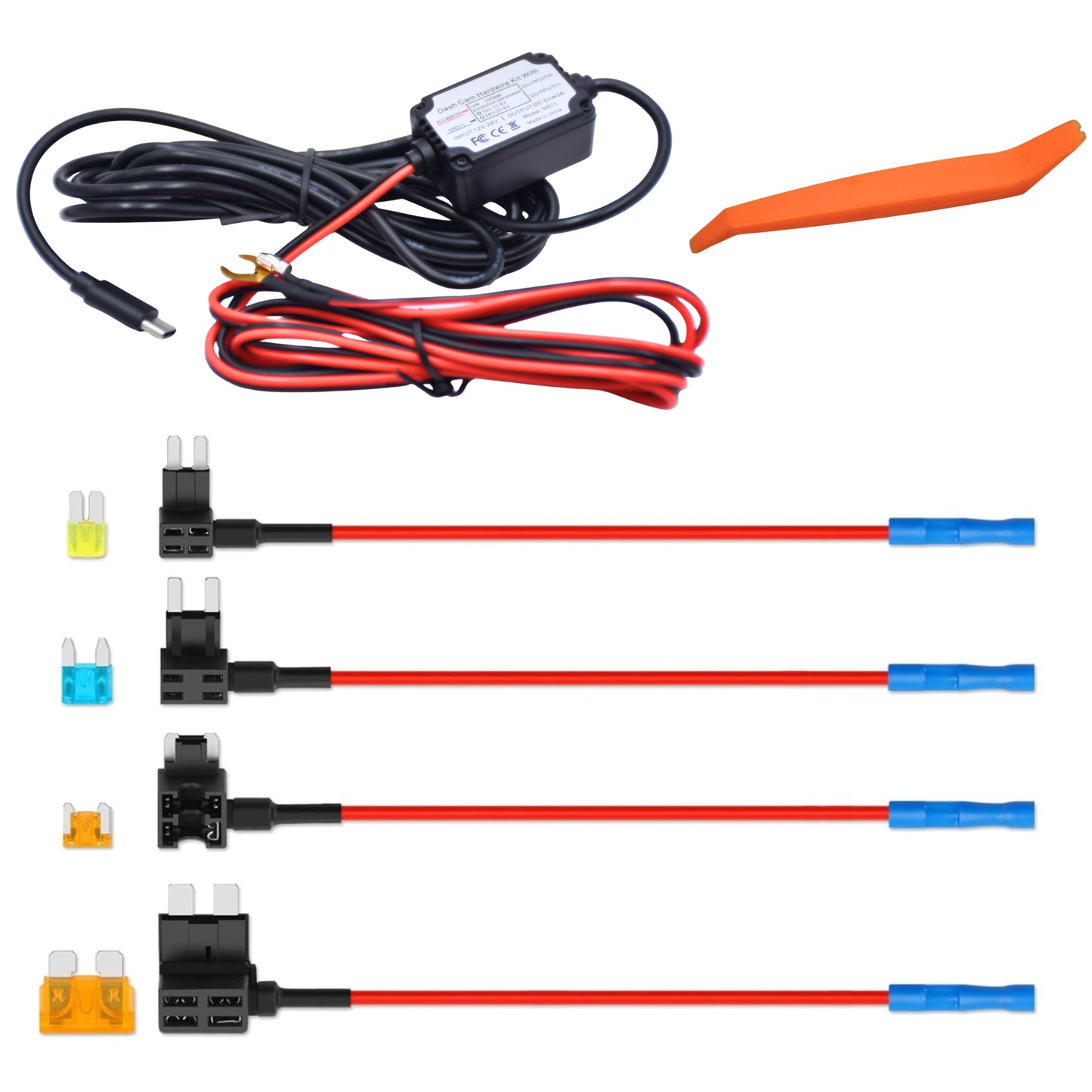 
                  
                    Dash Cam Hardware Kit-H511-HARDWARE KIT-Dash Cam-CARPLUS
                  
                