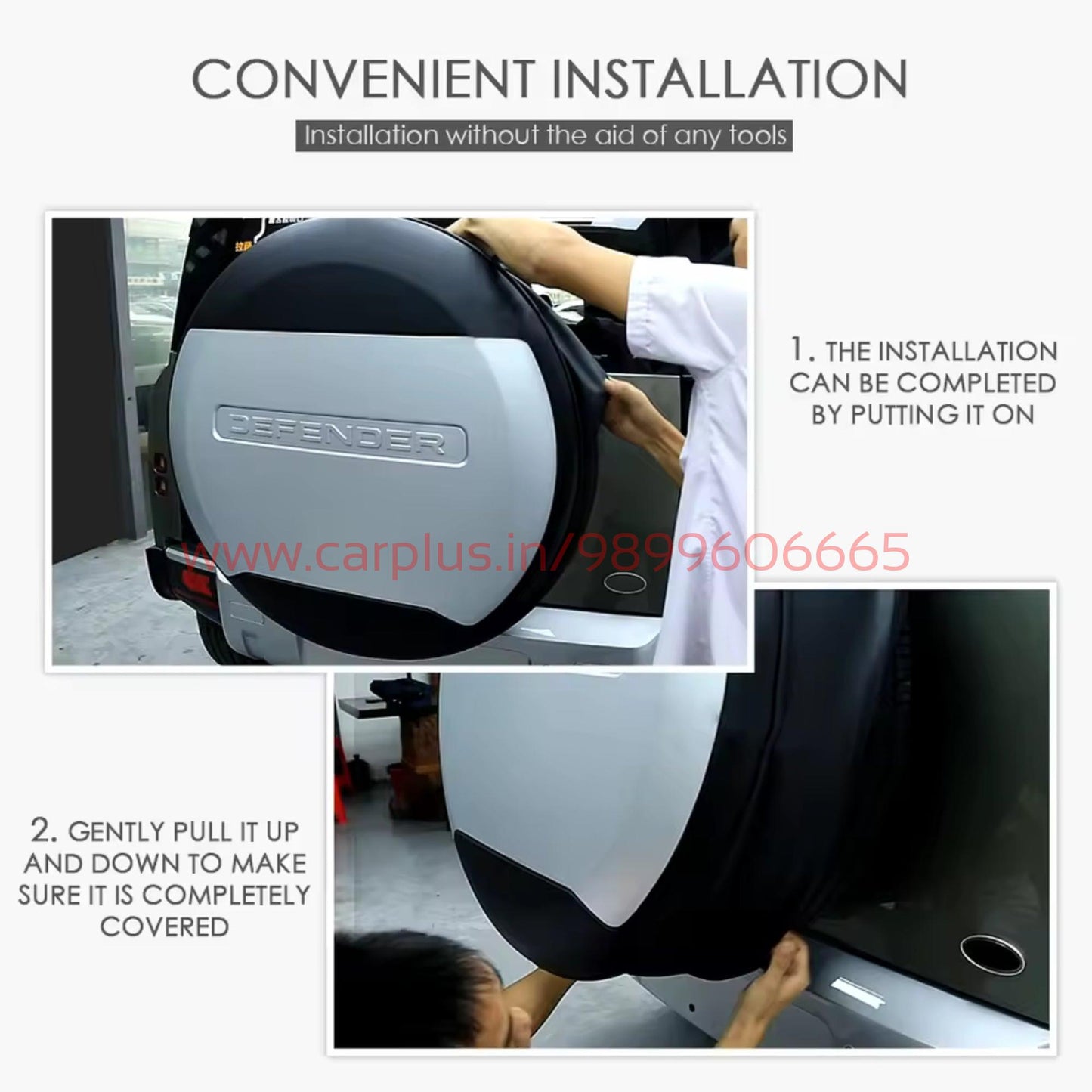 
                  
                    Defender Spare Wheel Cover-SPARE WHEEL-RETRO SOLUTIONS-CARPLUS
                  
                