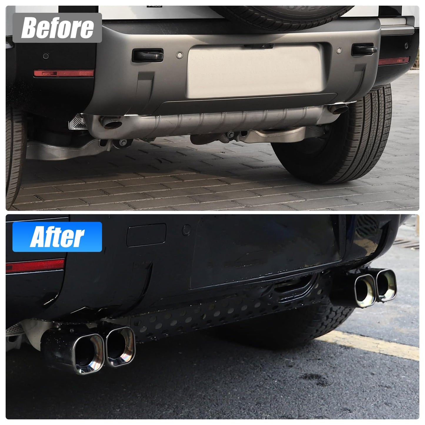 
                  
                    DEFENDER EXHAUST TIP KIT-BODY KIT-RETRO-CARPLUS
                  
                