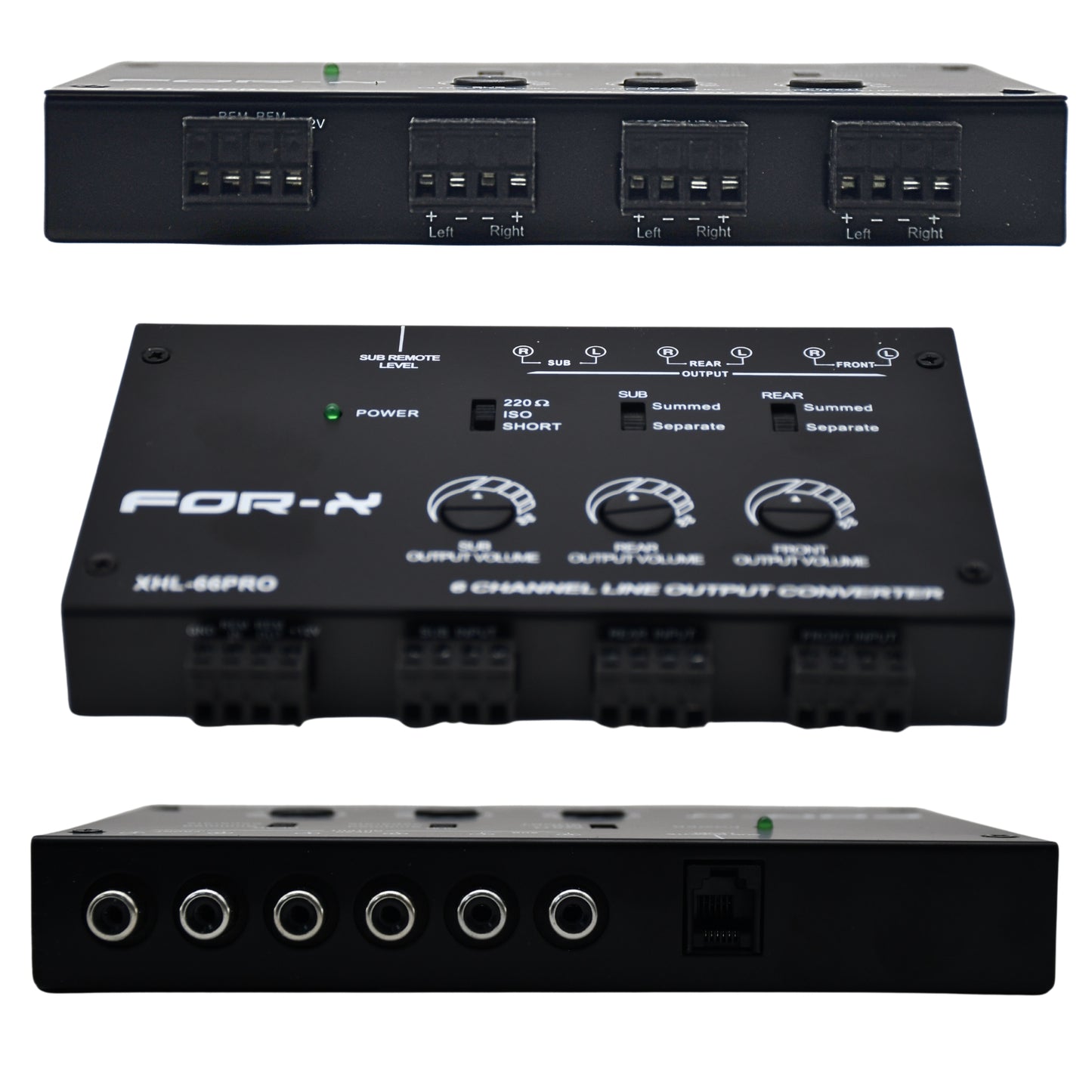 
                  
                    FOR-X XHL-66 PRO 6 Channel Line Output High Low Converter-HI-LOW CONVERTER-FOR-X-CARPLUS
                  
                