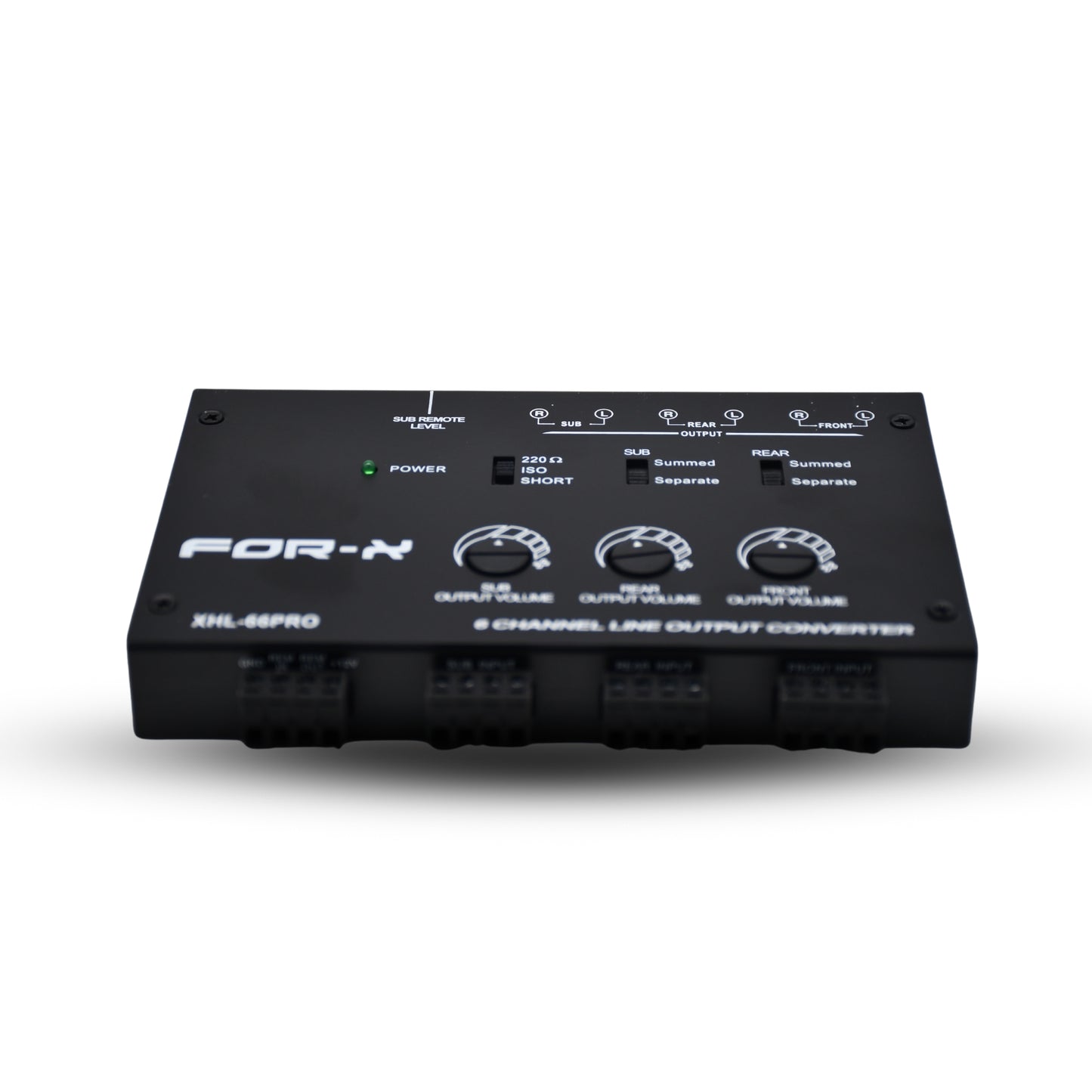 
                  
                    FOR-X XHL-66 PRO 6 Channel Line Output High Low Converter-HI-LOW CONVERTER-FOR-X-CARPLUS
                  
                