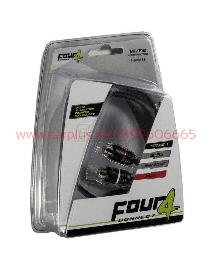 FOUR CONNECT STAGE1 Y-SPLITTER 1M-2F-Y CABLE-FOUR CONNECT-CARPLUS