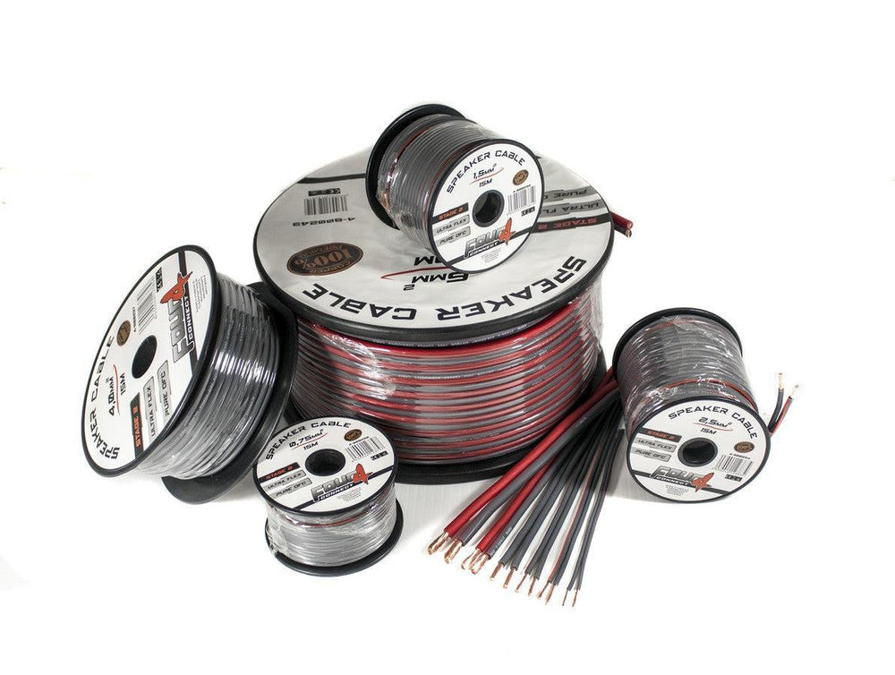 FOUR CONNECT STAGE2 OFC SPEAKER CABLE MINISPOOL 30M-SPEAKER WIRE-FOUR CONNECT-CARPLUS