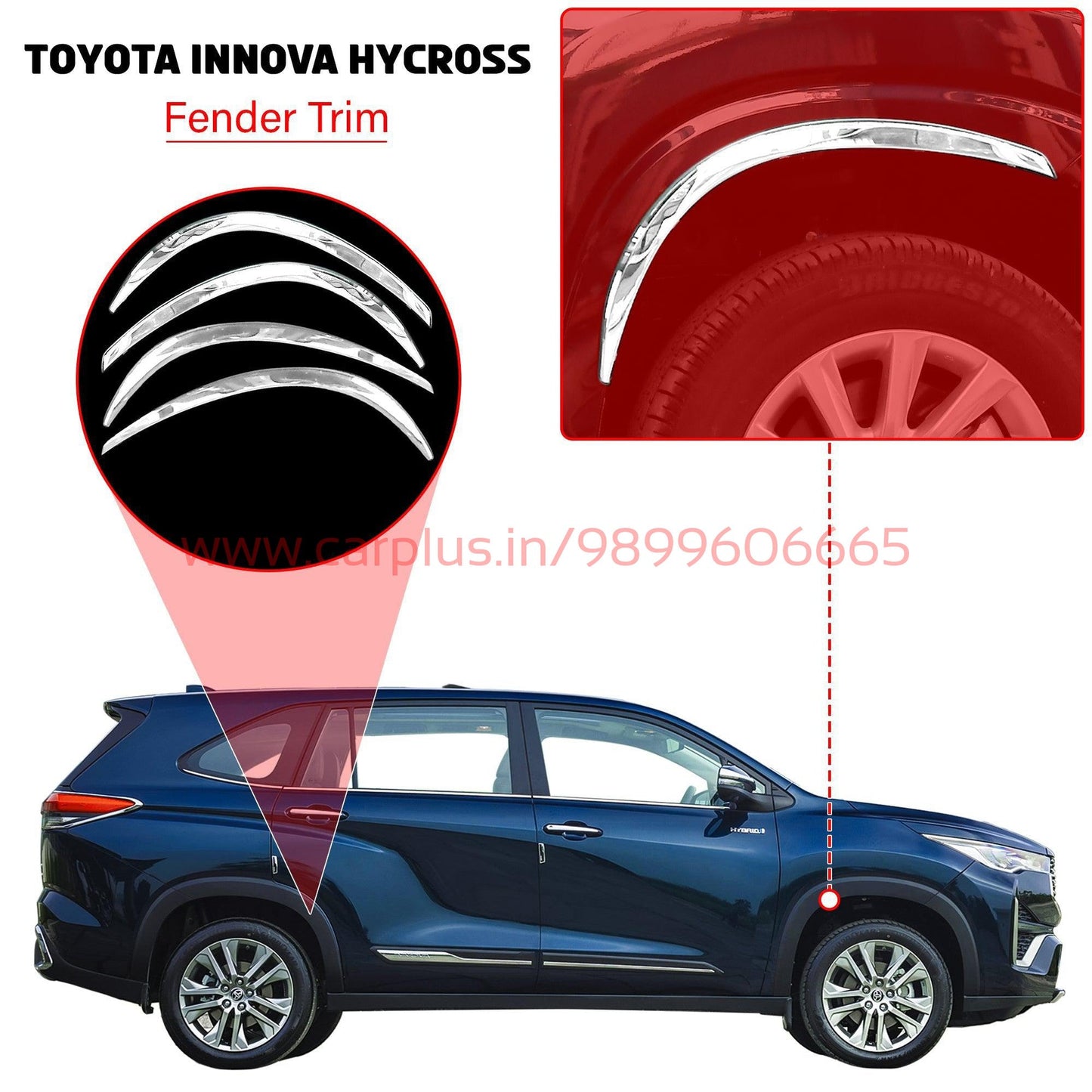 
                  
                    KMH Fender Trim for Toyota Hycross-EXTERIOR-KMH-CARPLUS
                  
                