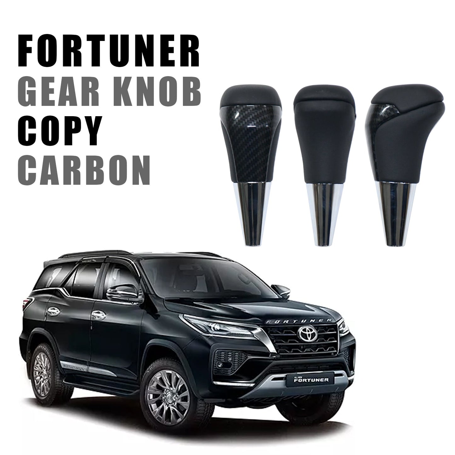 
                  
                    Fortuner Gear knob Copy carbon-GEAR KNOB-RETRO SOLUTIONS-CARPLUS
                  
                