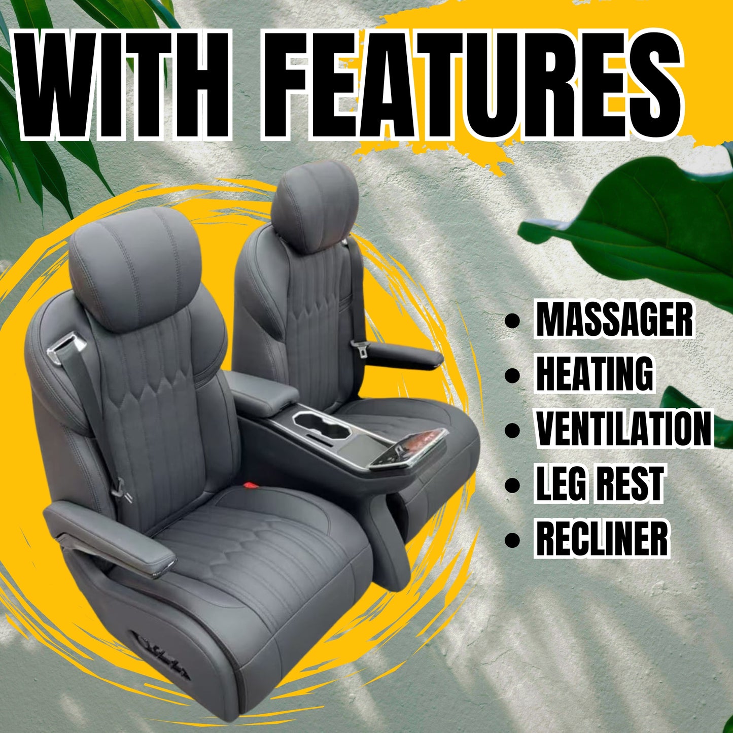 
                  
                    Fortuner Second Row Recliner Seat With Single Touch-INTERIOR-KMH-CARPLUS
                  
                