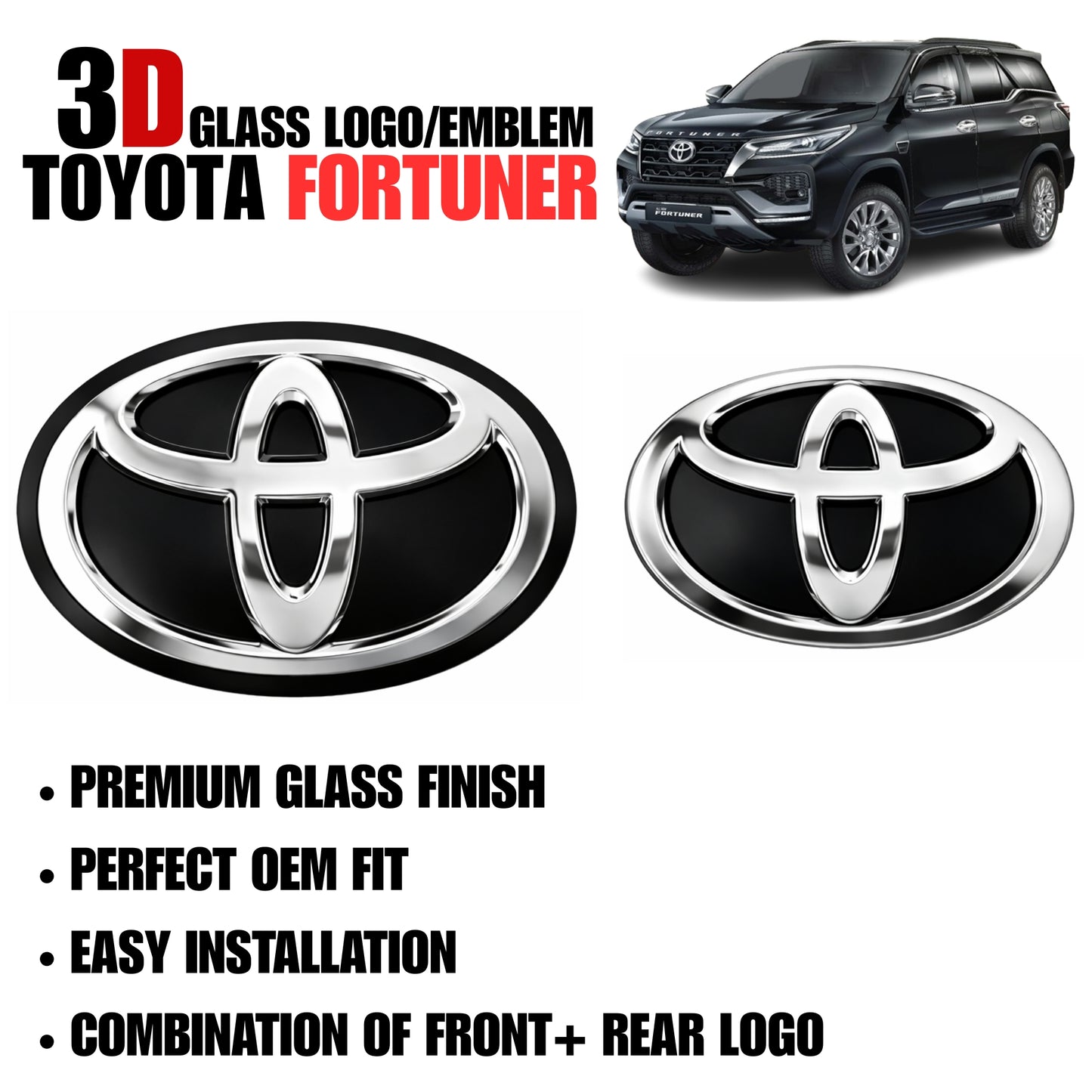 
                  
                    Front And Rear Glass Logo Set for TOYOTA-LOGO-RETRO-CARPLUS
                  
                