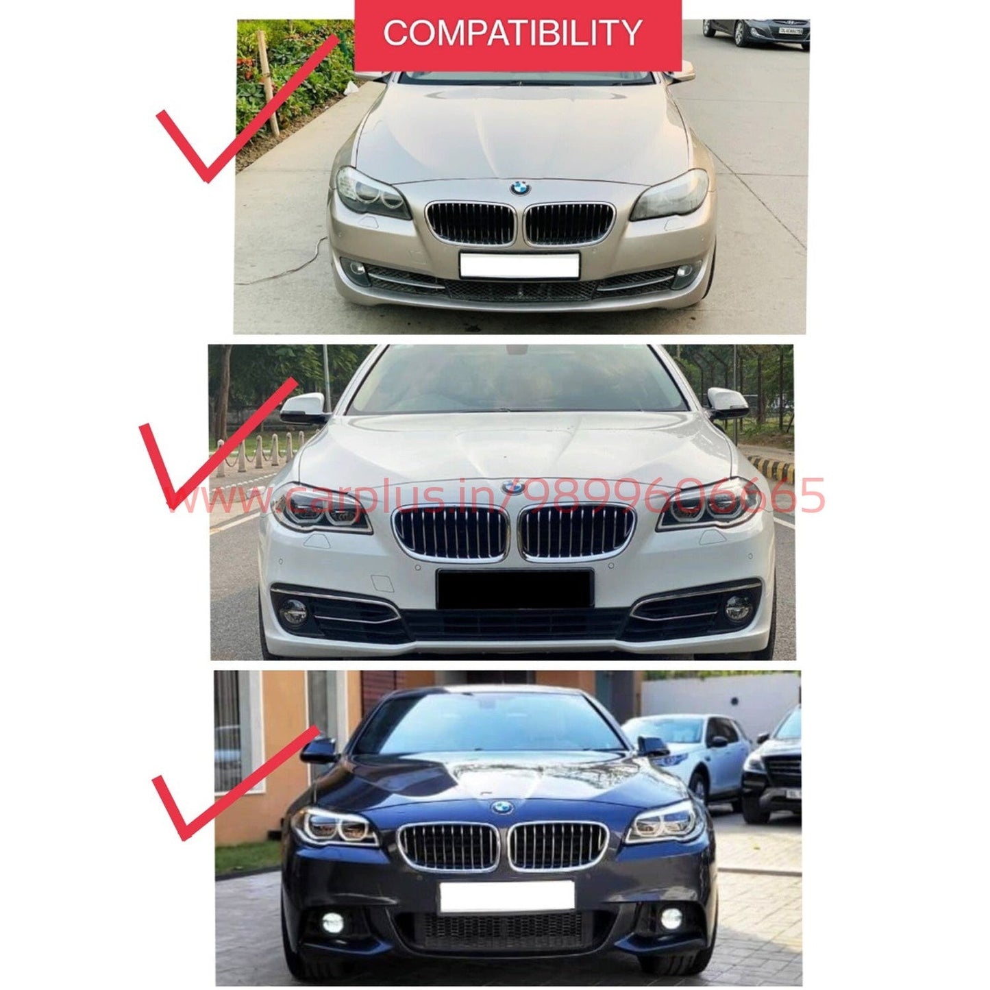 
                  
                    Grill for BMW 5Series F10-BMW GRILLS-RETRO SOLUTIONS-CARPLUS
                  
                