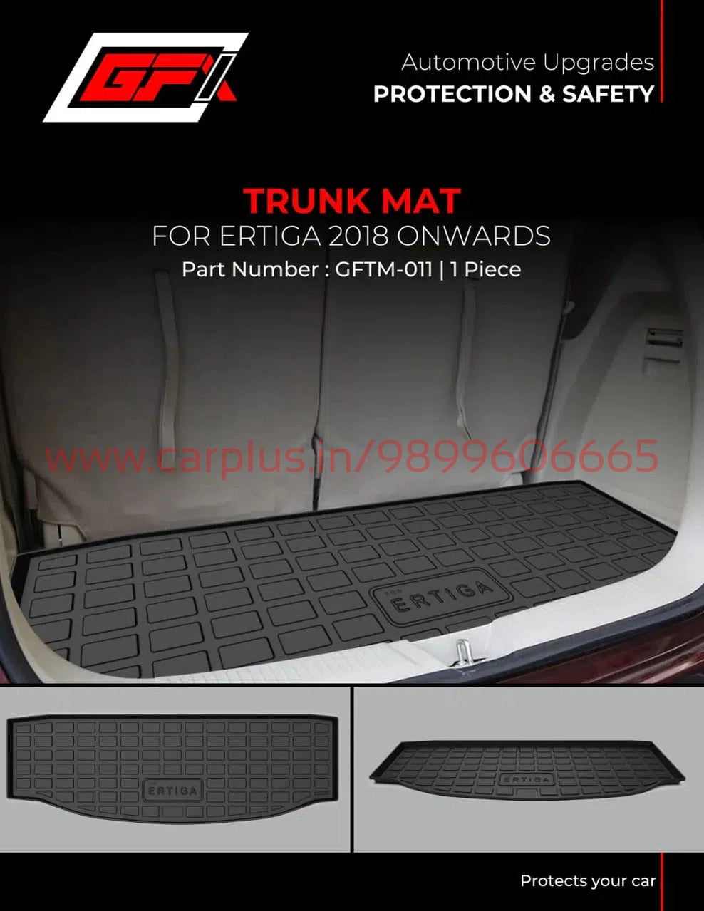 
                  
                    GFX Car Trunk Mat for Maruti Suzuki Ertiga 2018 Onwards-CARGO BOOT MATS-GFX-CARPLUS
                  
                