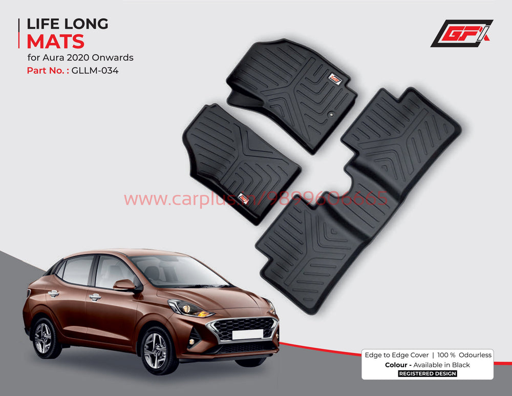 
                  
                    GFX Life Long Car Mats for Hyundai Aura-Black-LIFE LONG CAR MATS-GFX-CARPLUS
                  
                