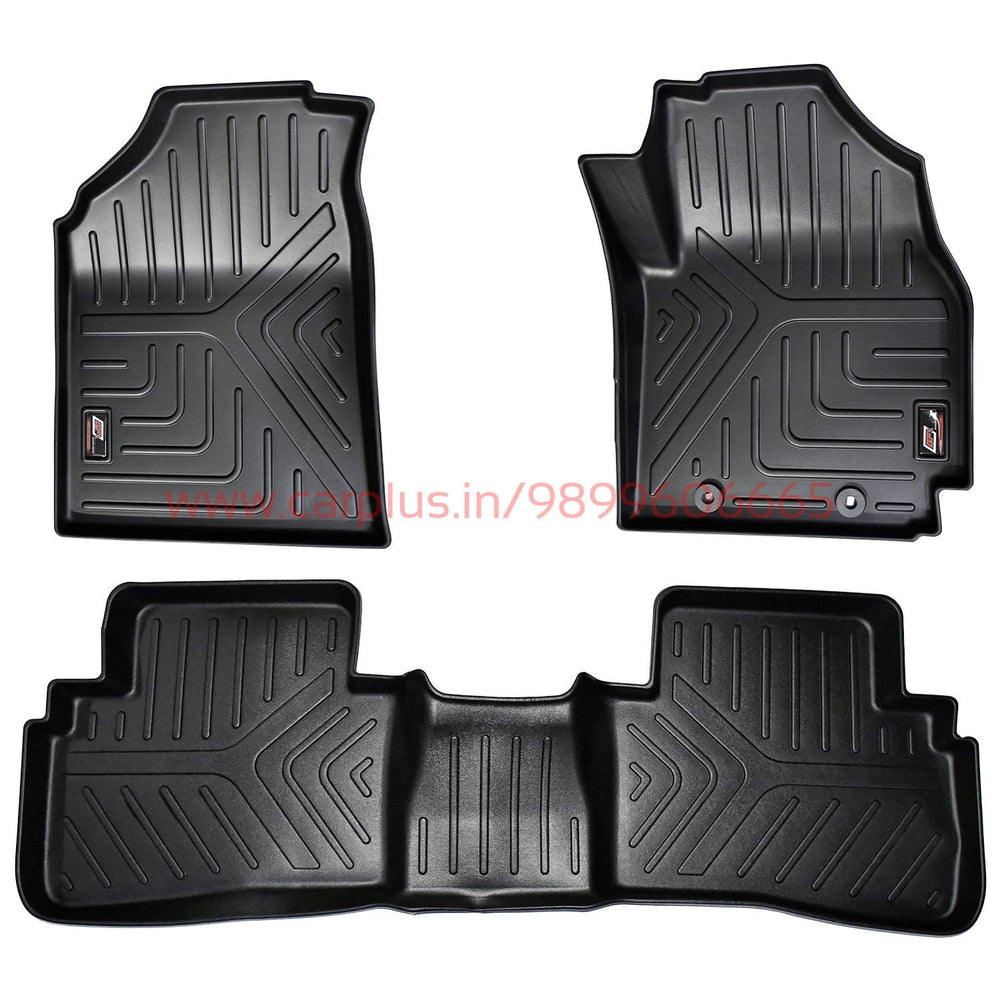 GFX Life Long Car Mats for Hyundai Creta -Black (2016 -2023)