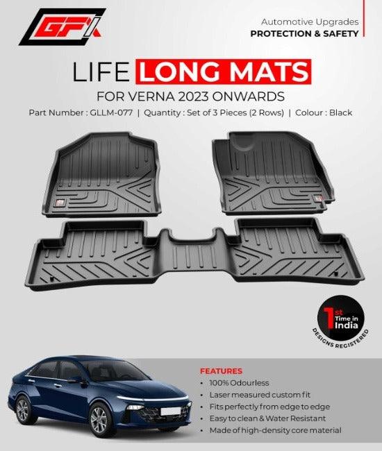 
                  
                    GFX Life Long Car Mats for Hyundai Verna- 2023-LIFE LONG CAR MATS-GFX-CARPLUS
                  
                