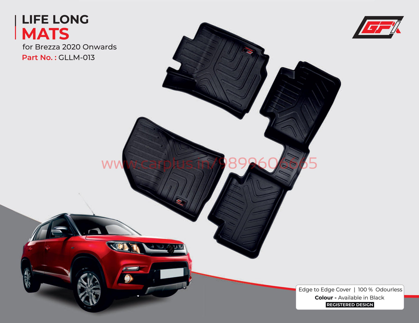 
                  
                    GFX Life Long Car Mats for Maruti Suzuki Brezza-3rd GEN-Black-LIFE LONG CAR MATS-GFX-CARPLUS
                  
                