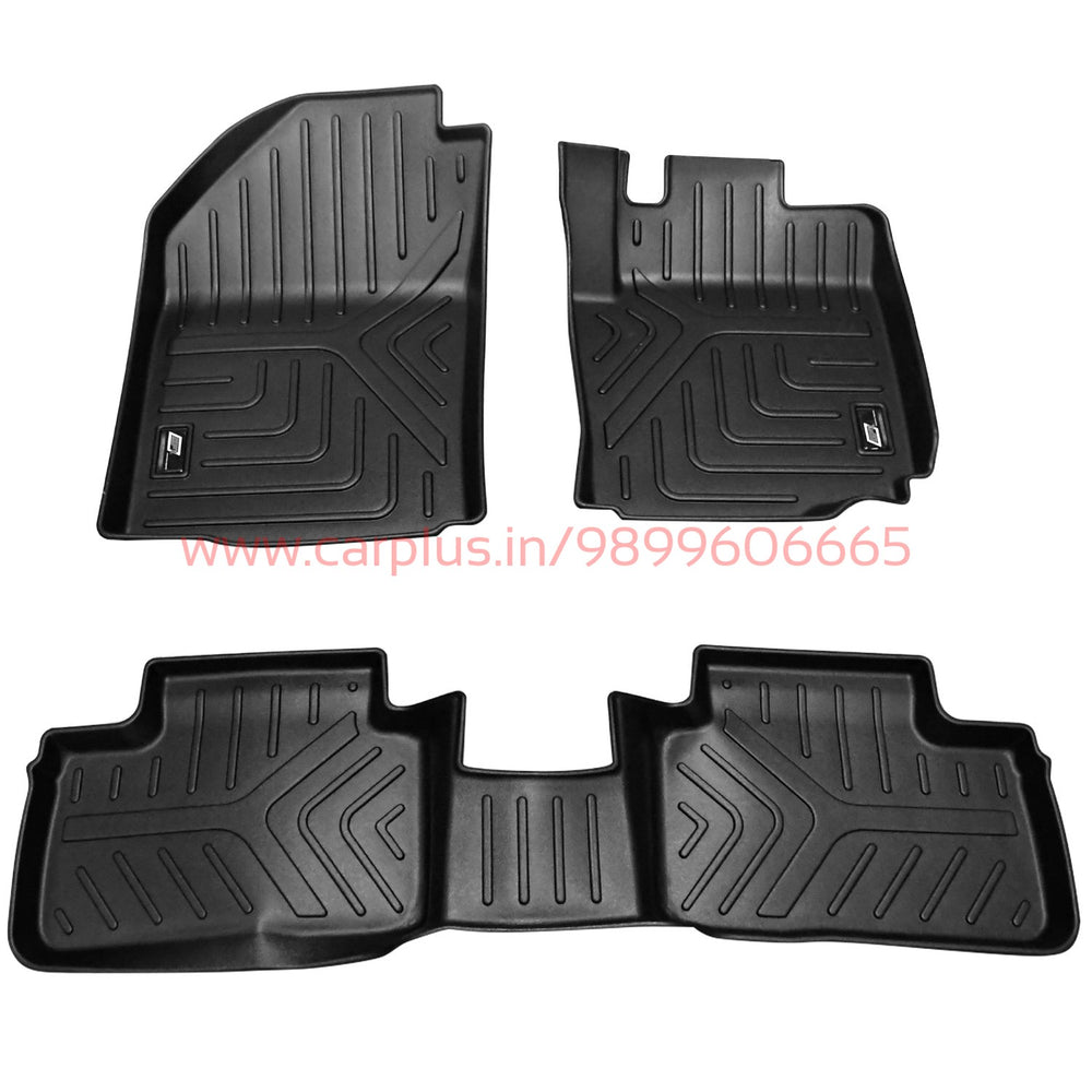 GFX Life Long Car Mats for Maruti Suzuki Brezza-3rd GEN-Black-LIFE LONG CAR MATS-GFX-CARPLUS