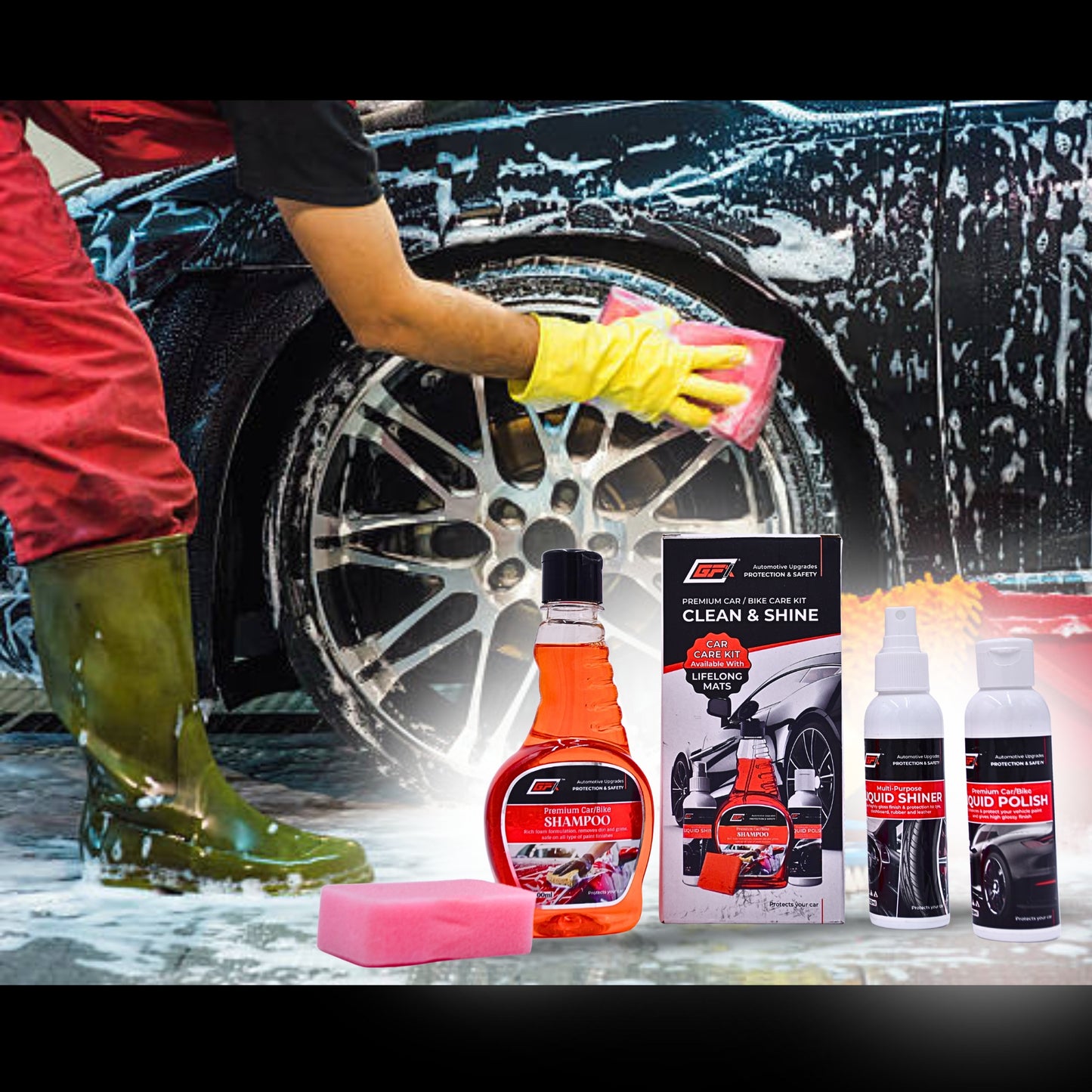 
                  
                    GFX Premium Car Care Kit Clean & Shine-CARE KIT-GFX-CARPLUS
                  
                