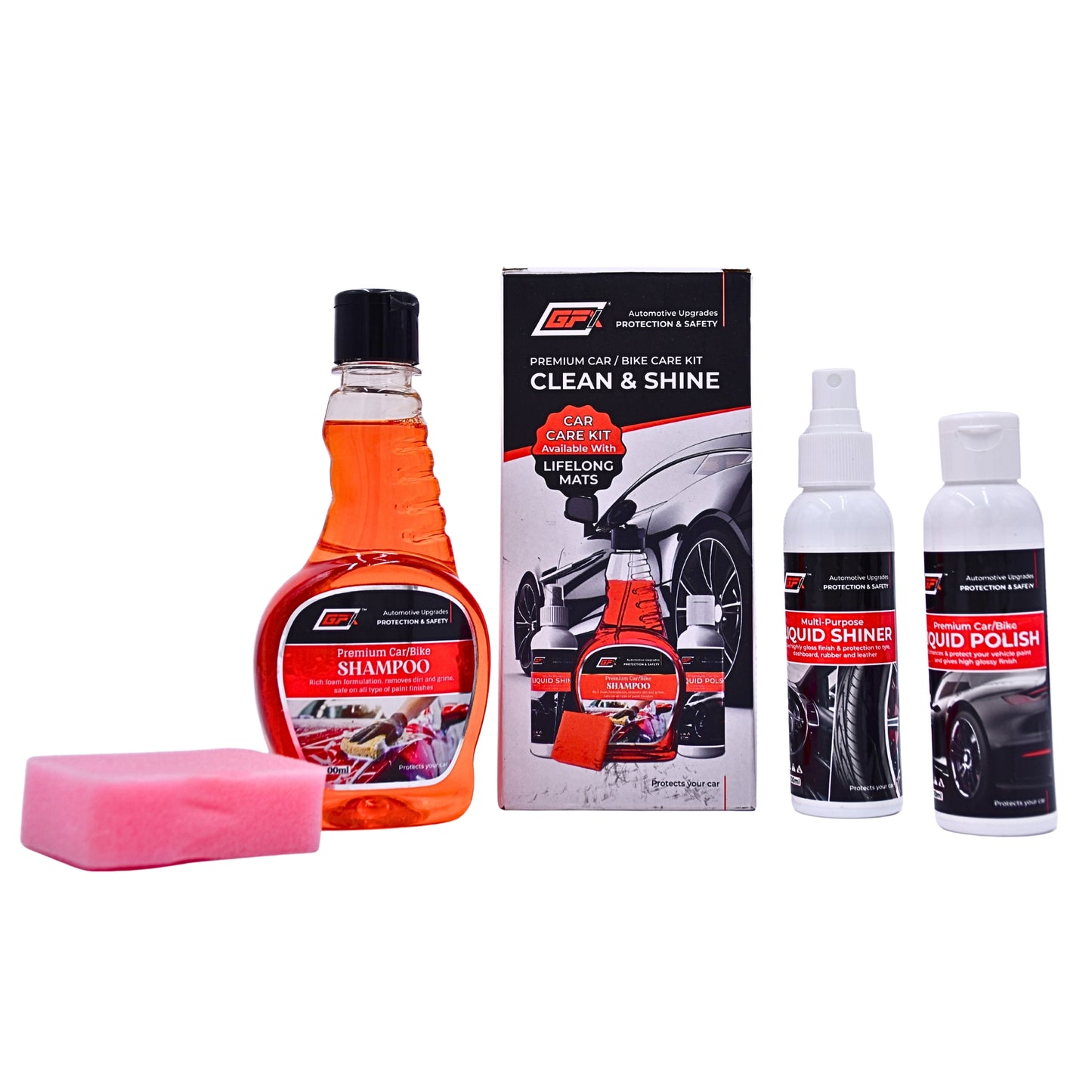 
                  
                    GFX Premium Car Care Kit Clean & Shine-CARE KIT-GFX-CARPLUS
                  
                