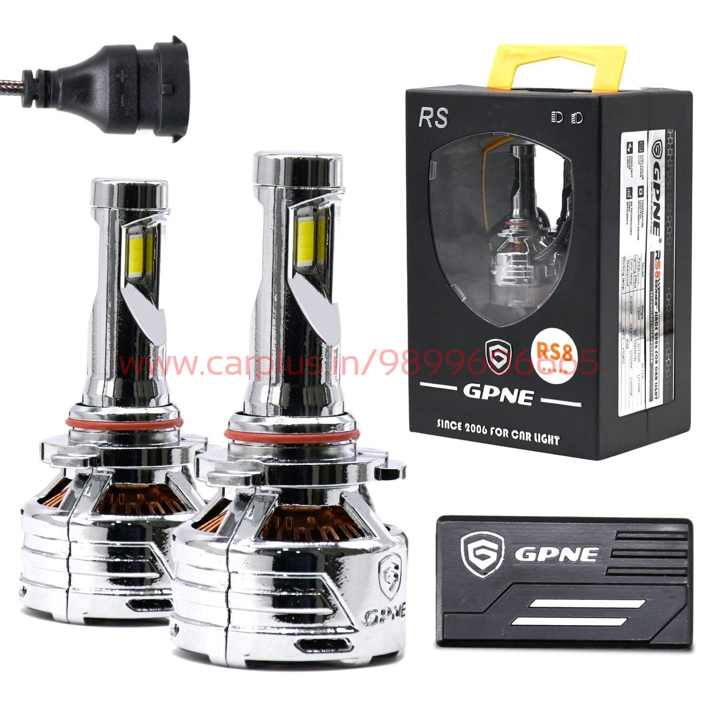 
                  
                    GPNE R8 LED Bulb Set 260W/12V/6000K/Set Of 2 Pcs-9005-CARPLUS-CARPLUS
                  
                