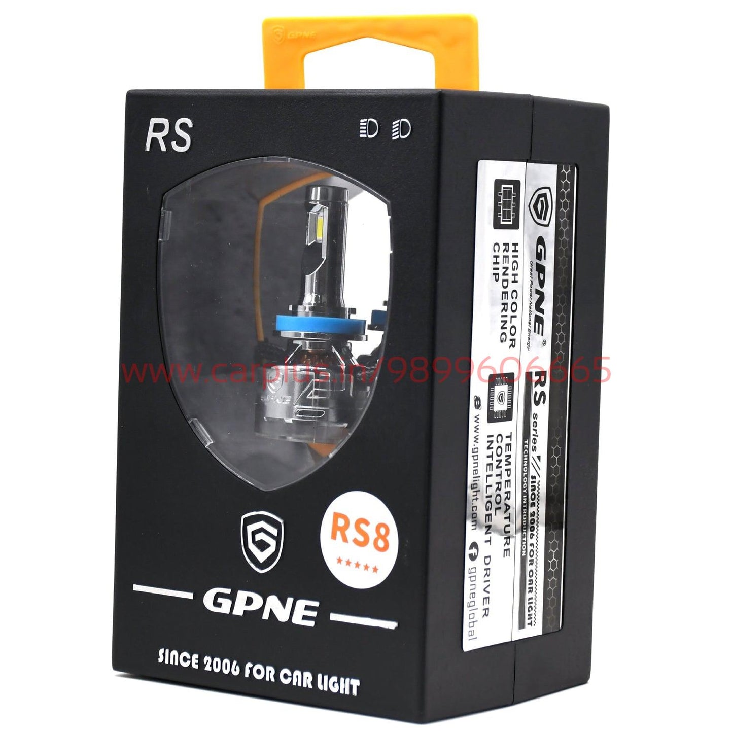 
                  
                    GPNE R8 LED Bulb Set 260W/12V/6000K/Set Of 2 Pcs-H8/H11-CARPLUS-CARPLUS
                  
                