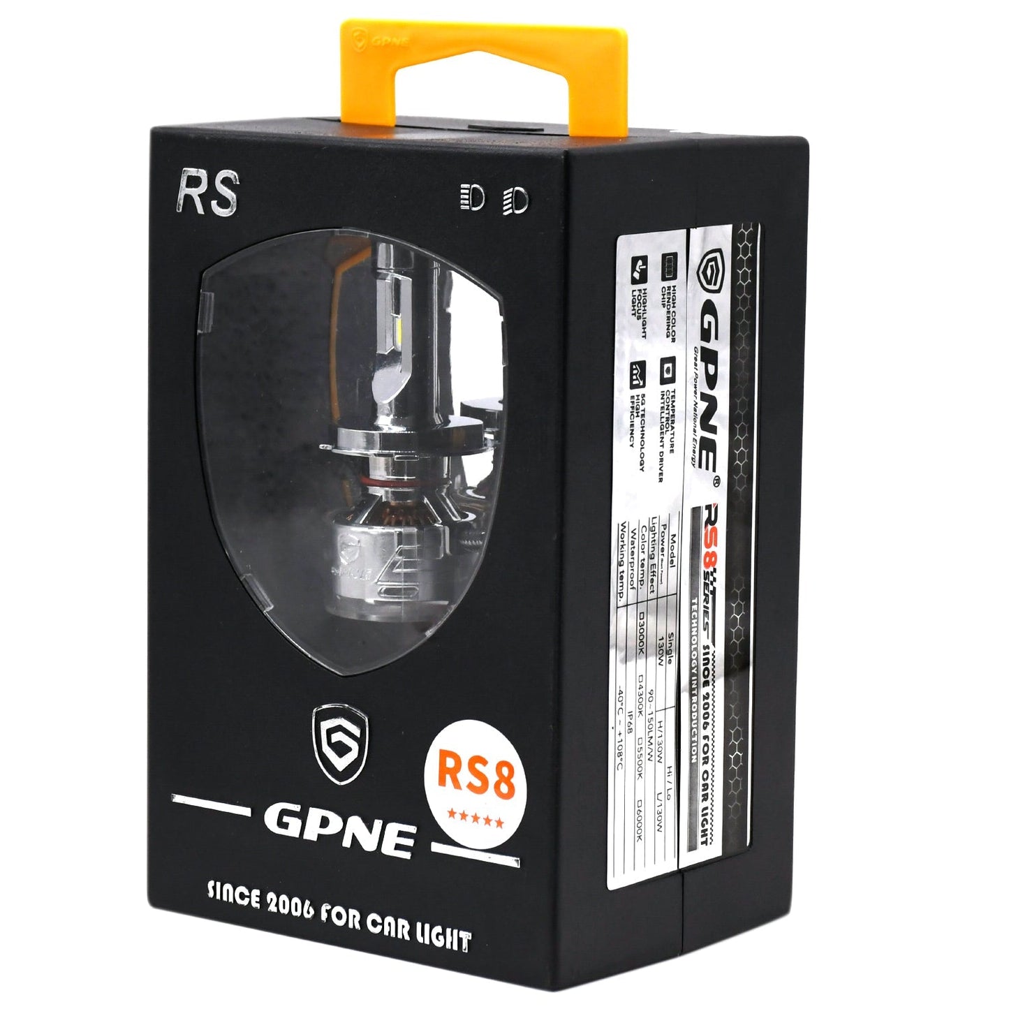 
                  
                    GPNE R8 LED Bulb Set 260W/12V/6000K/Set Of 2 Pcs-H4/H19-CARPLUS-CARPLUS
                  
                