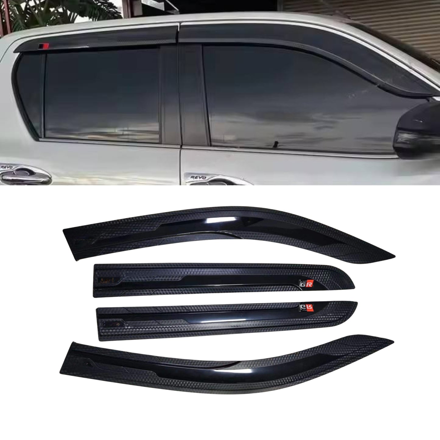 
                  
                    GR Door Visor for Toyota Hilux-DOOR VISOR-RETRO-CARPLUS
                  
                