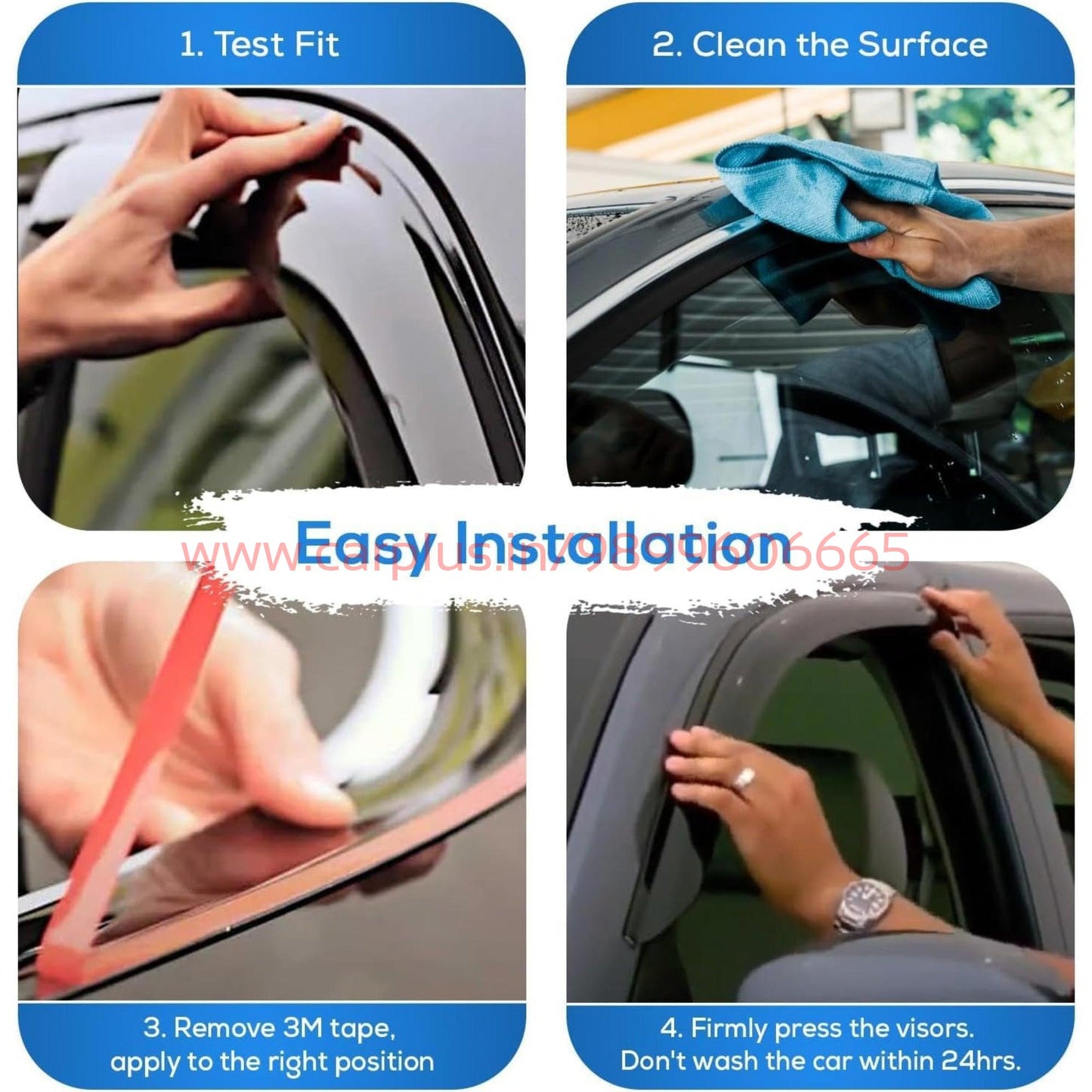 
                  
                    GR Door Visor for Toyota Hycross-DOOR VISOR-RETRO-CARPLUS
                  
                