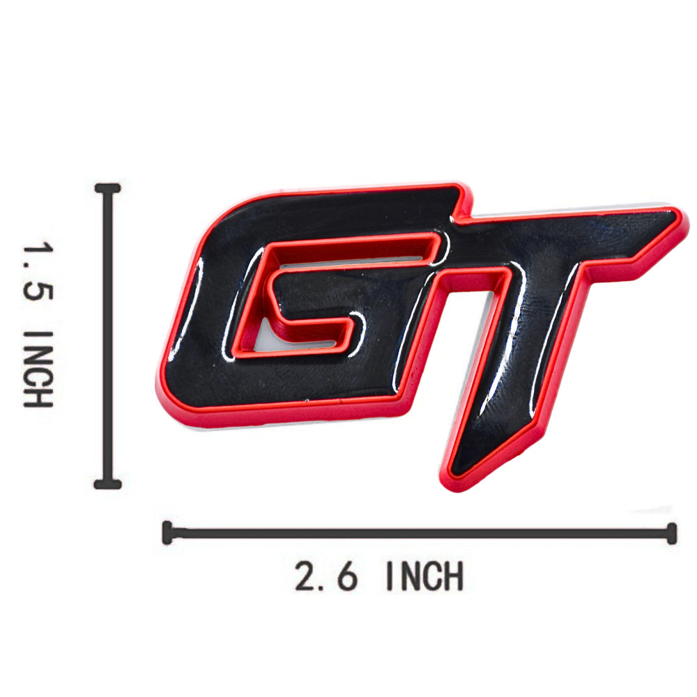 
                  
                    GT Emblem 3D Badge-BADGES-CARPLUS-Black & Chrome-CARPLUS
                  
                