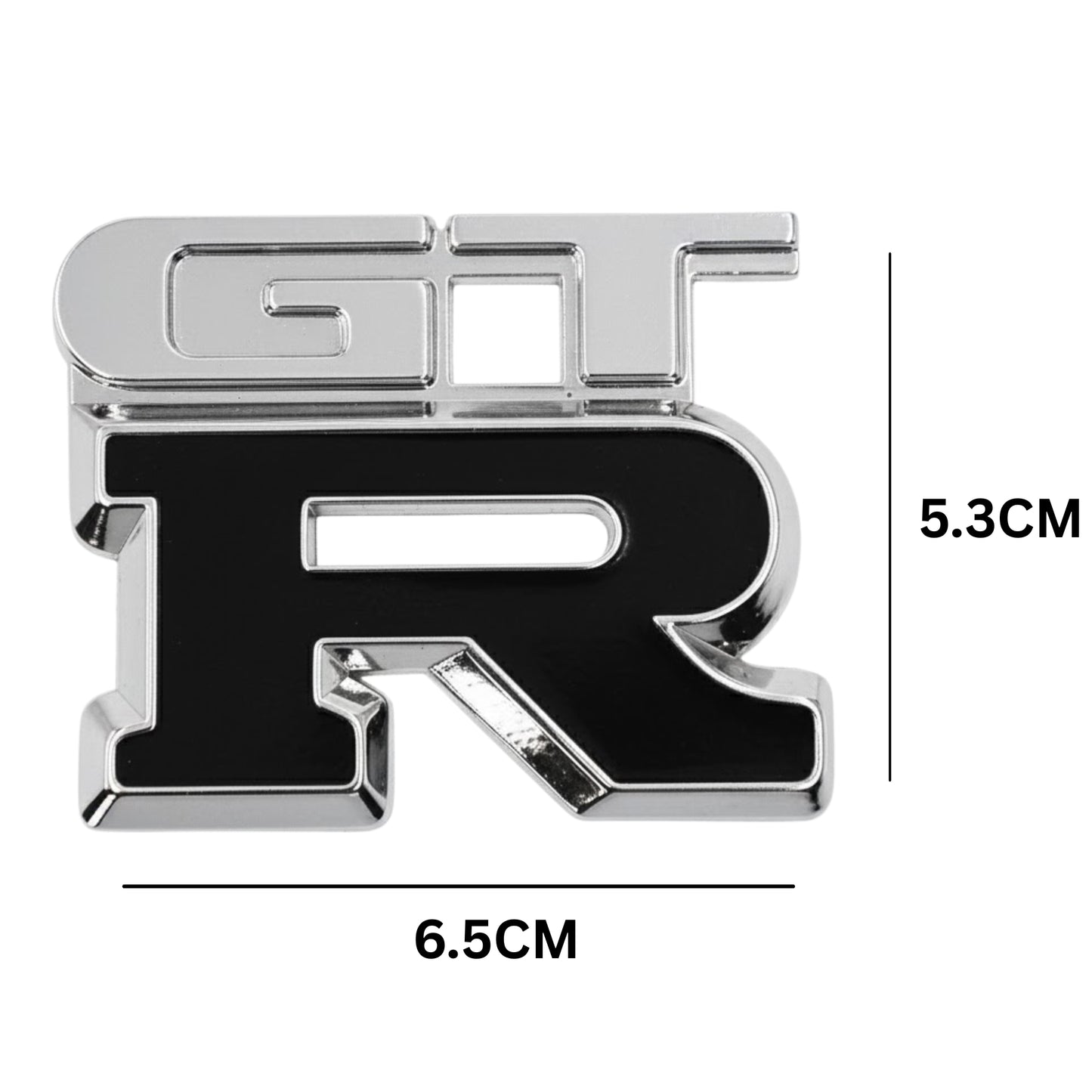 
                  
                    GTR Emblem 3D Badge-BADGES-CARPLUS-Chrome & Black-CARPLUS
                  
                