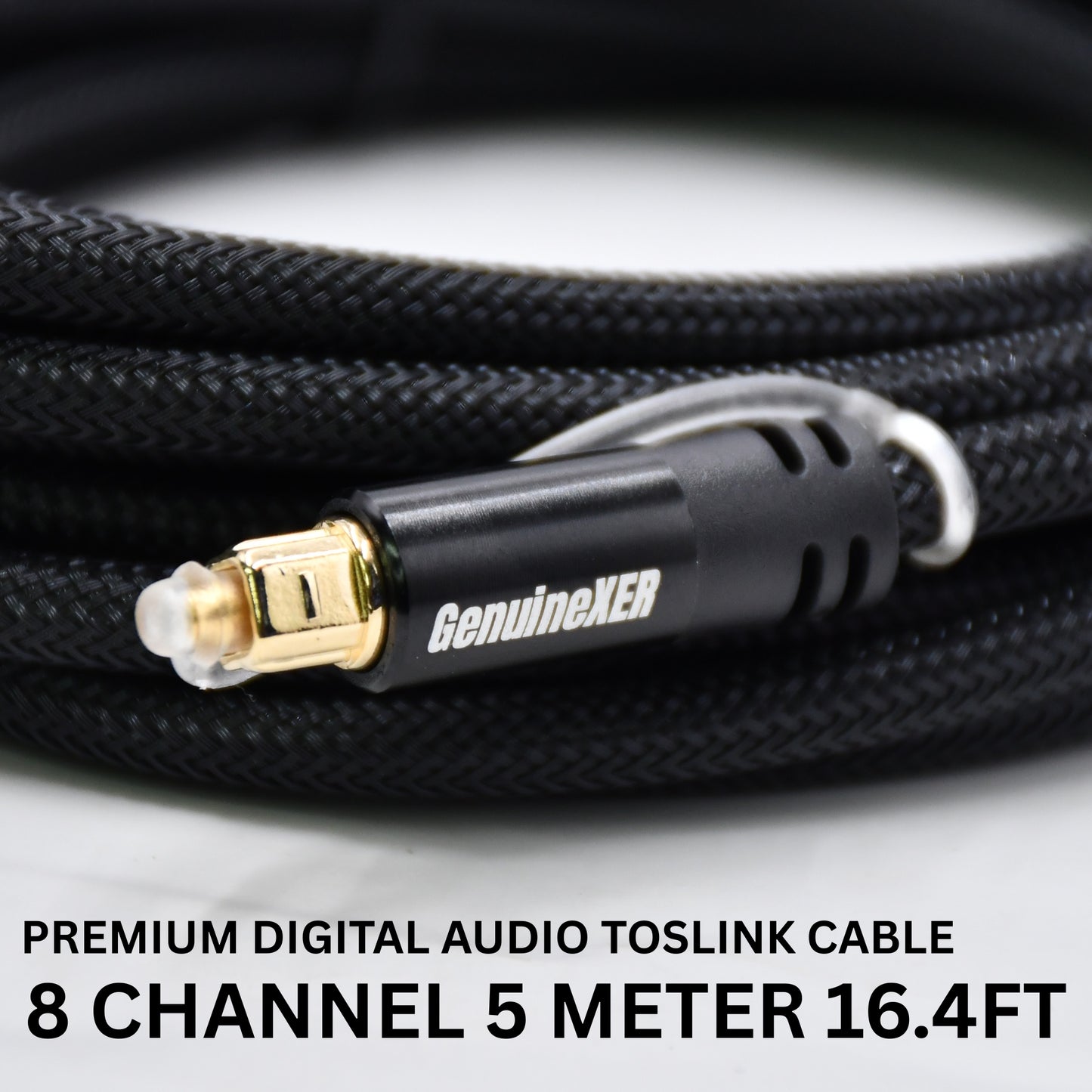 
                  
                    GenuineXER Premium Digital Optical Audio Toslink Cable With 8 Channels | 5 Meter , 16.4 ft-8 CHANNEL AMPLIFIER-GenuineXER-CARPLUS
                  
                