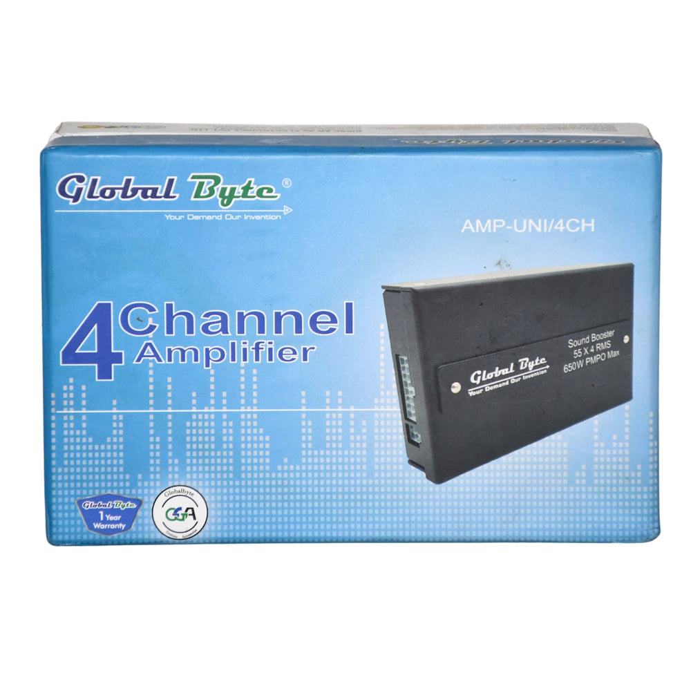 
                  
                    Global Byte AMP-UNI/4CH - 4 Channel Amplifier-4 CHANNEL AMPLIFIER-Global Byte-CARPLUS
                  
                