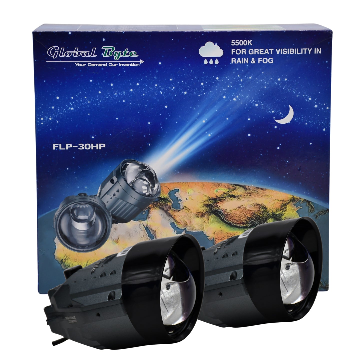 
                  
                    Global Byte FLP-30HP/S Fog Lamp 3 inch - Blue Lens-FOG LAMP-GLOBAL BYTE-CARPLUS
                  
                